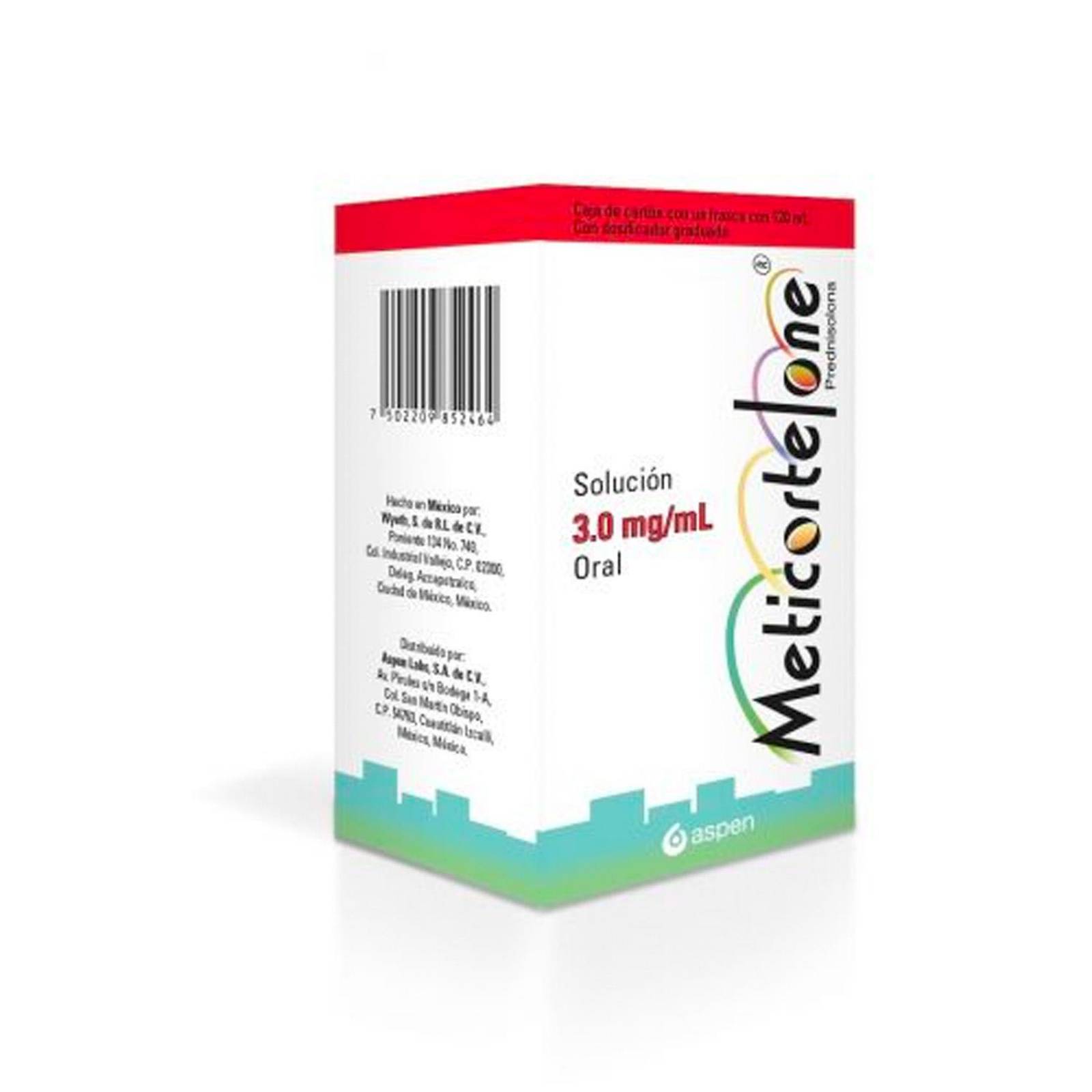 Solución Meticortelone 120 ml 