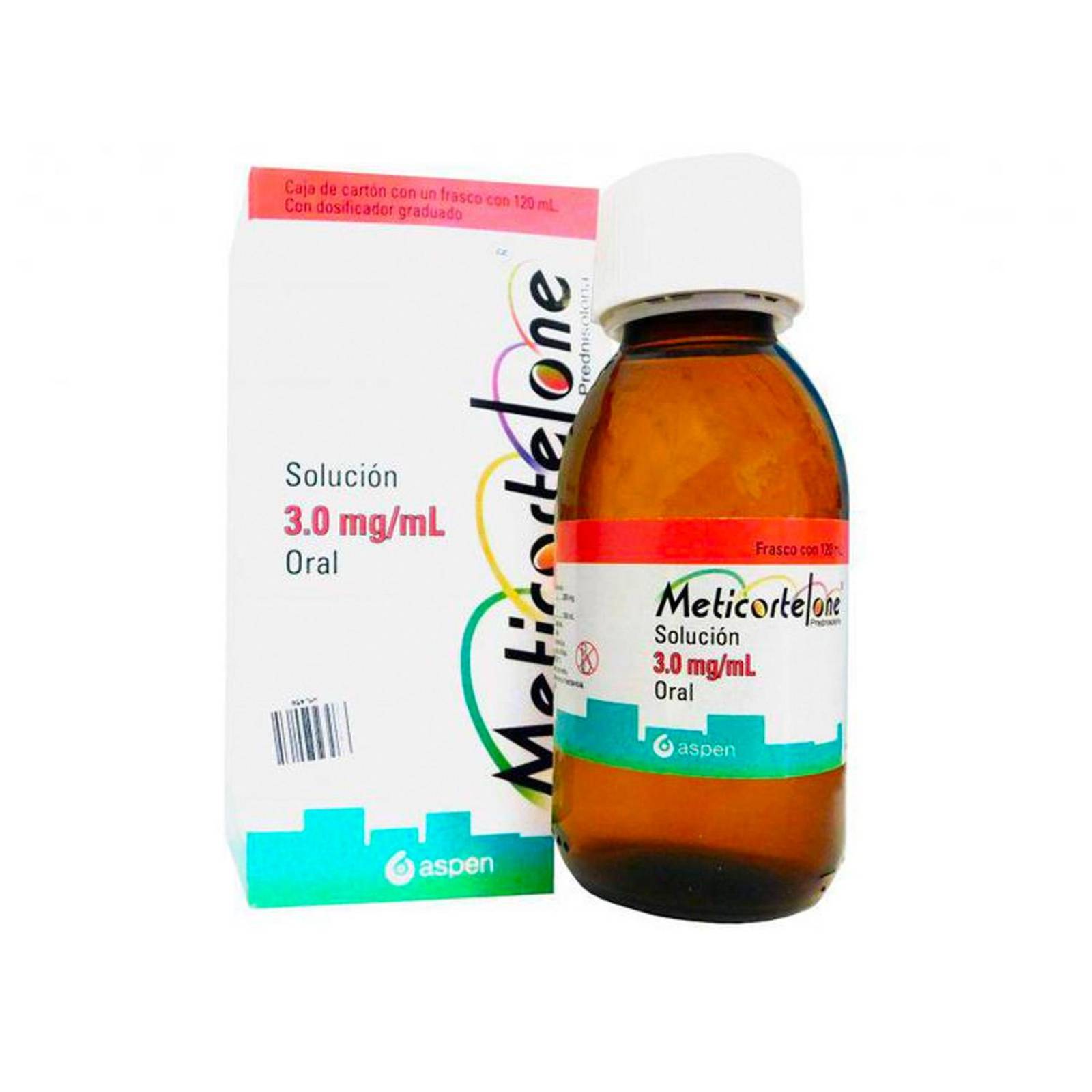 Solución Meticortelone 120 ml 