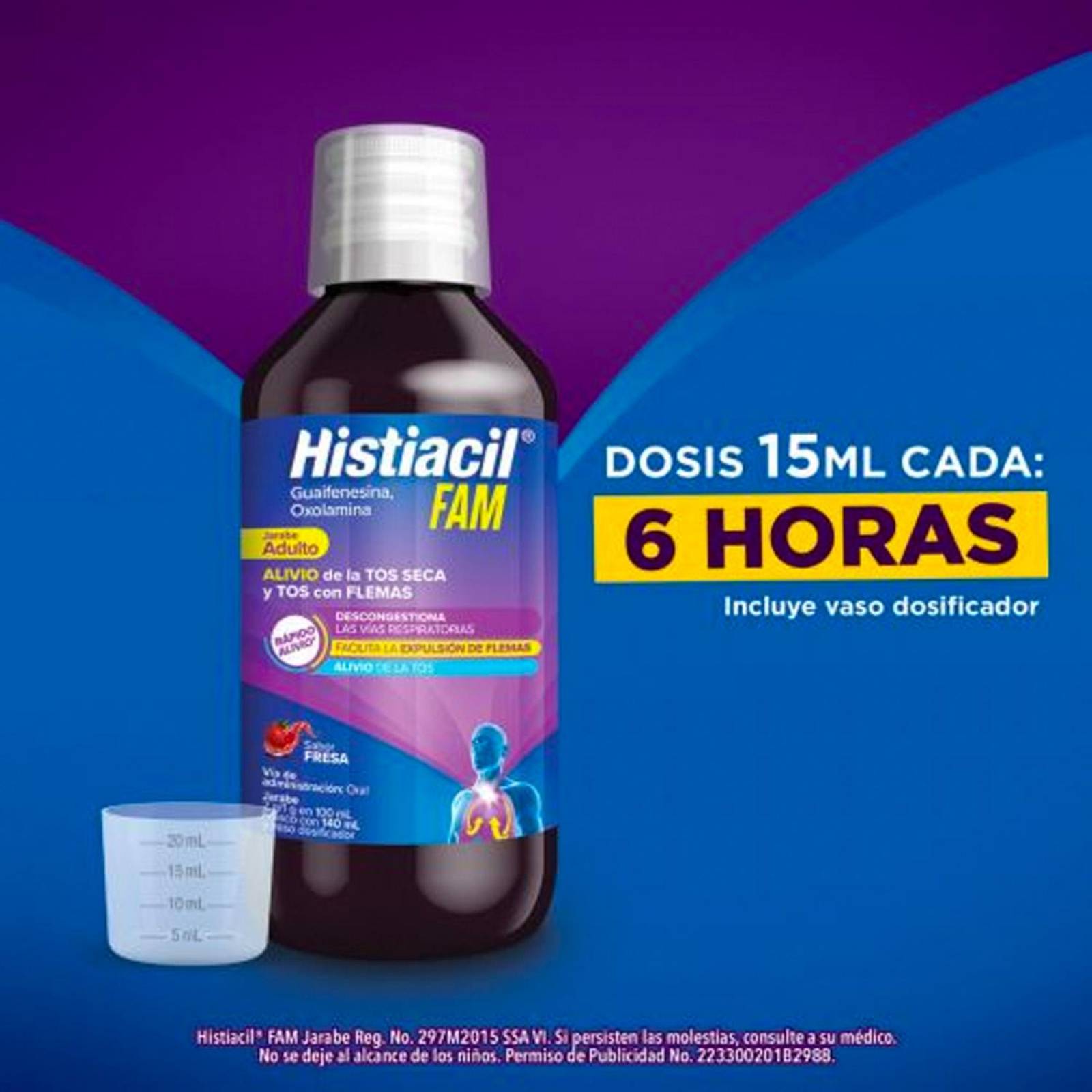 Jarabe Histiacil FAM 140 ml 