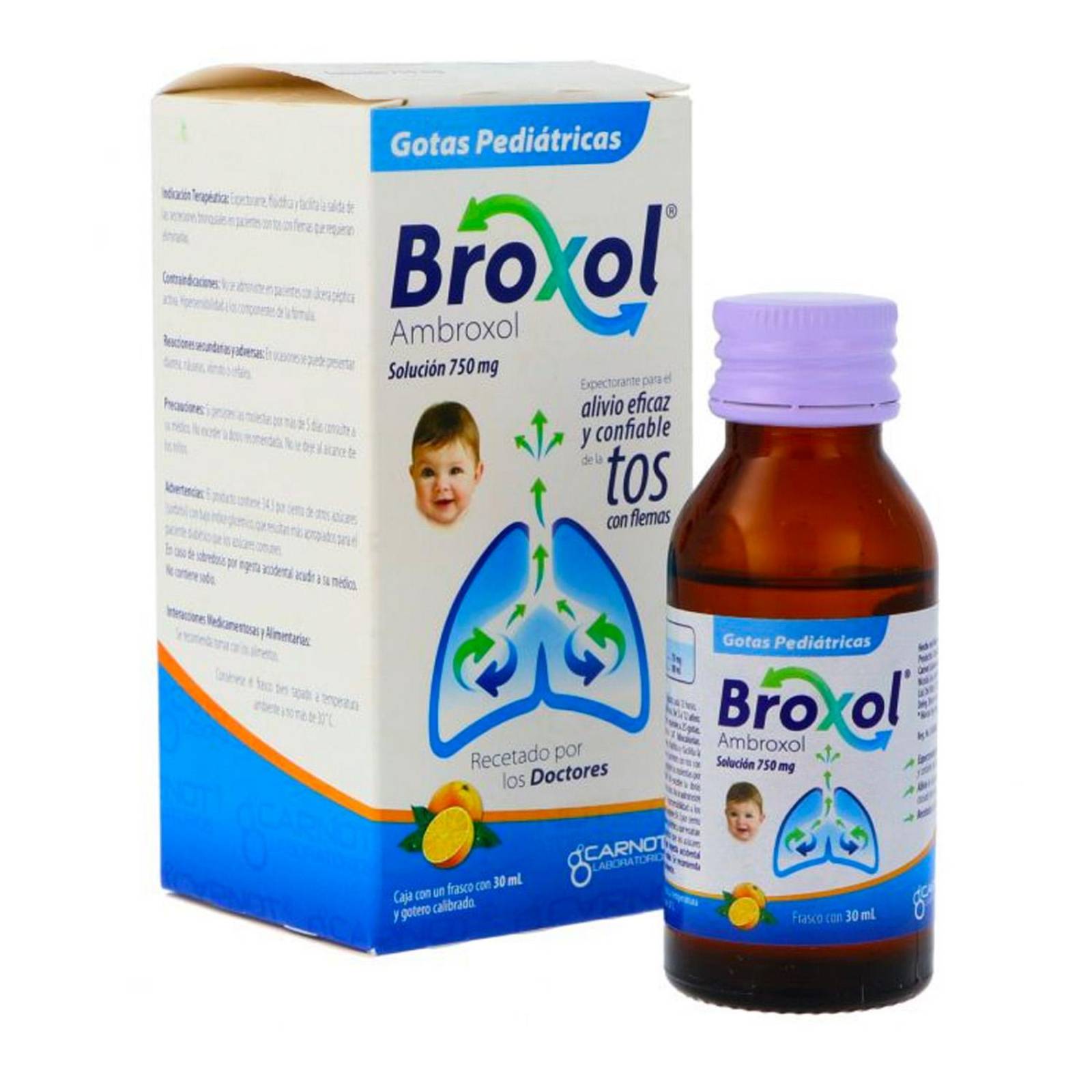 Solución Broxol Pediátrico 30 ml 