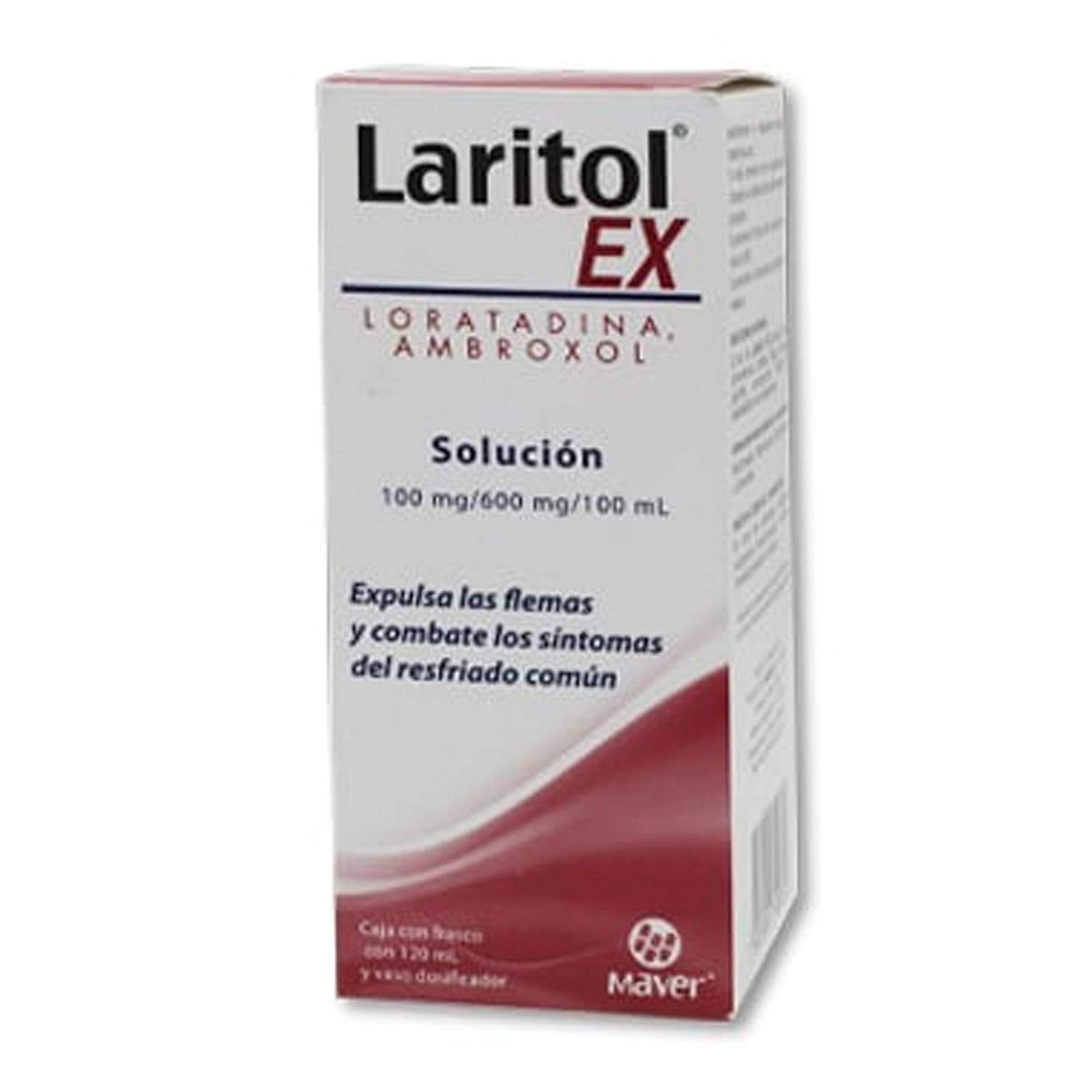 Solución Laritol EX 120 ml 