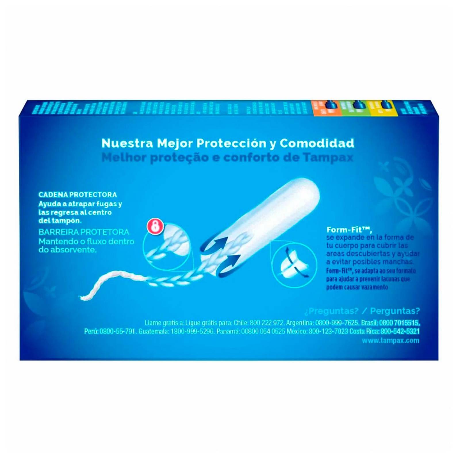 Tampones Tampax Pearl Regular 8 piezas 