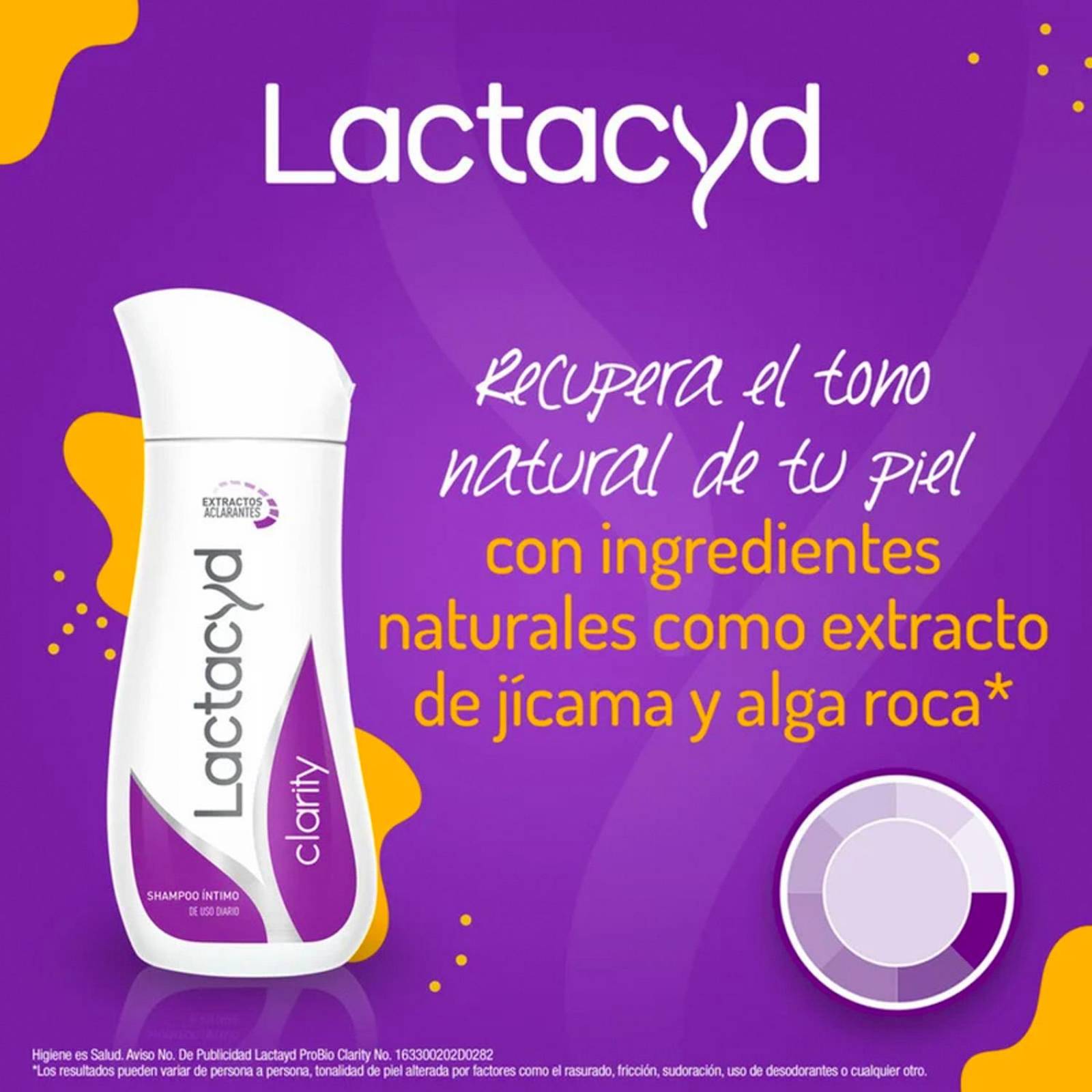 Shampoo Íntimo Lactacyd Clarity 220 ml 