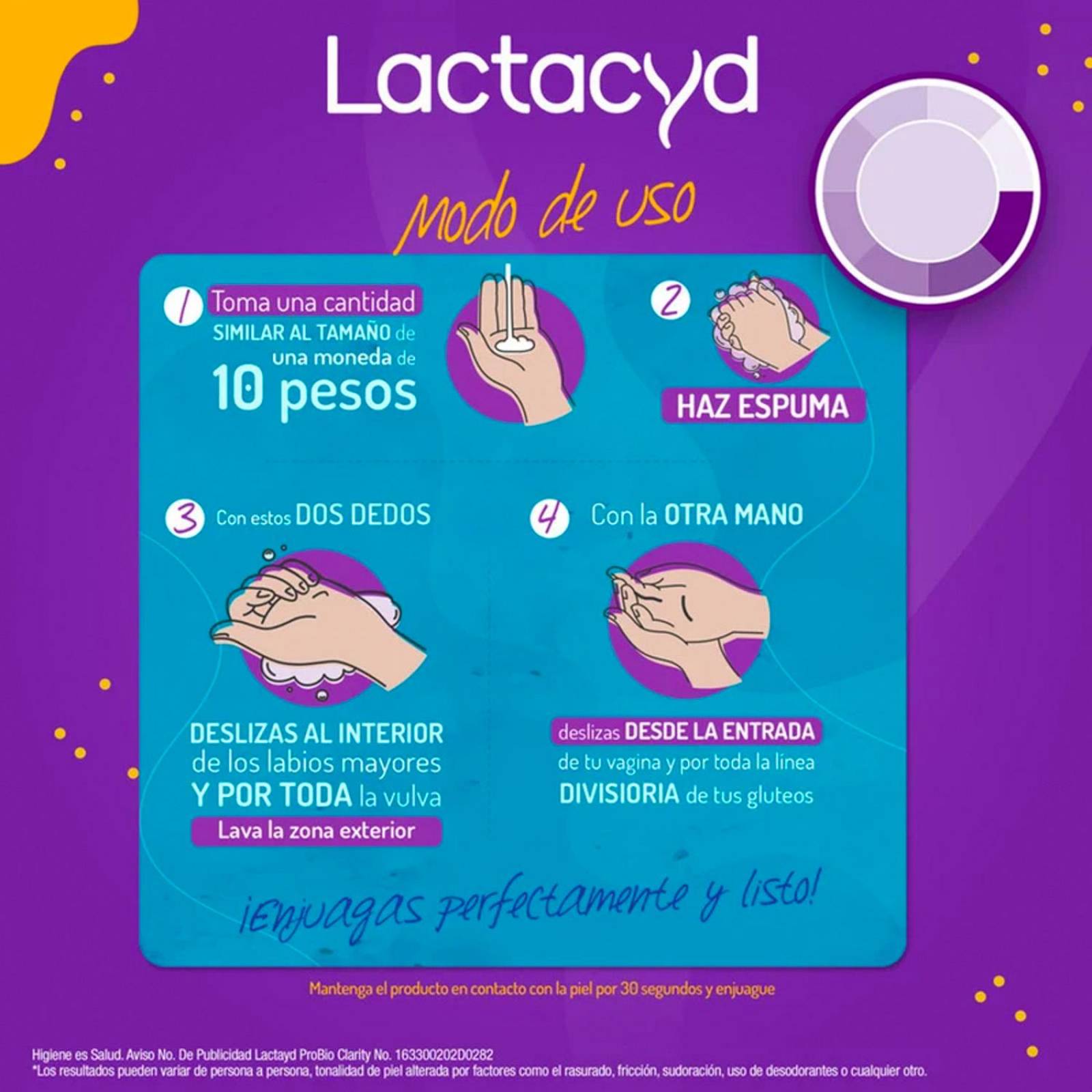 Shampoo Íntimo Lactacyd Clarity 220 ml 