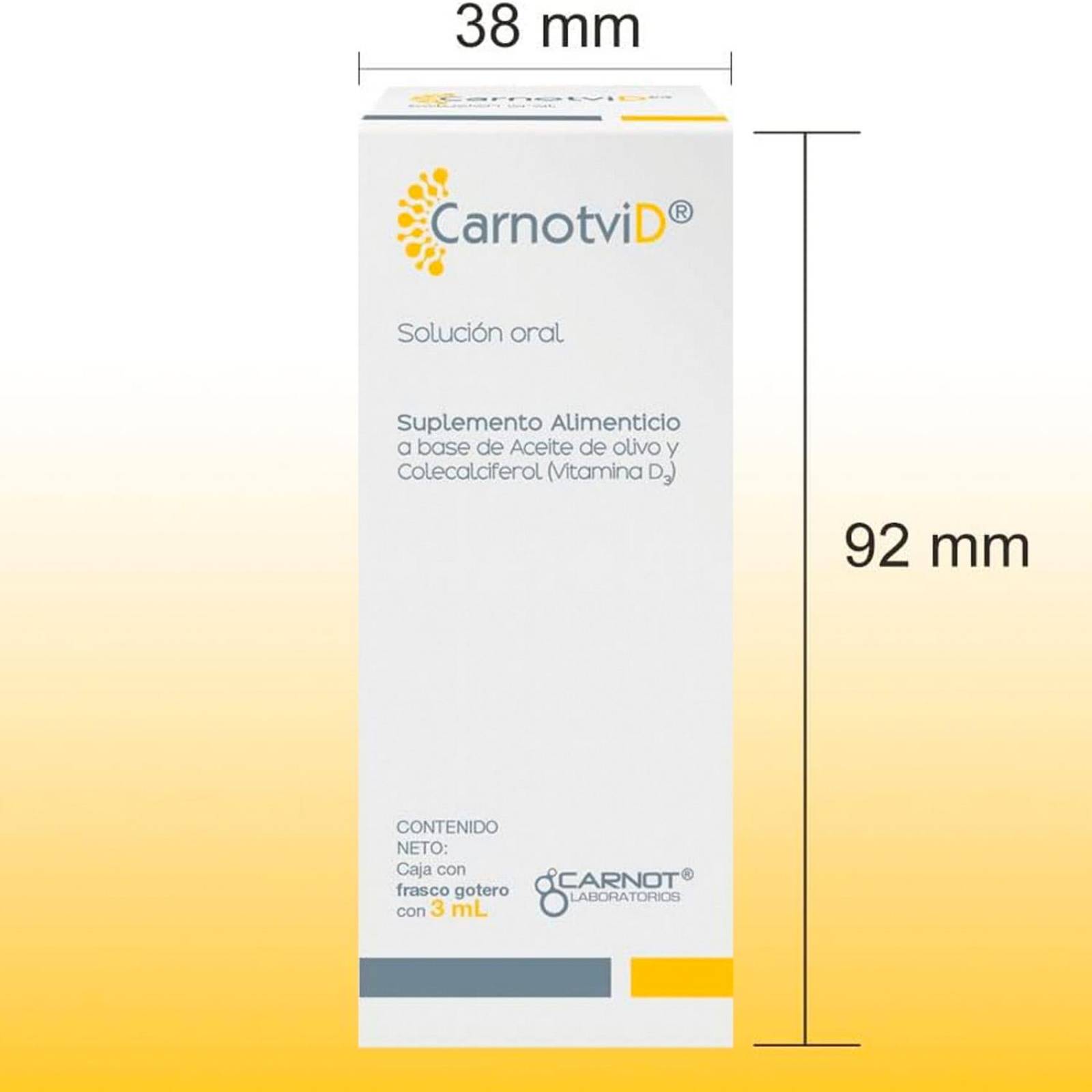 Suplemento Carnotvid 3 ml 