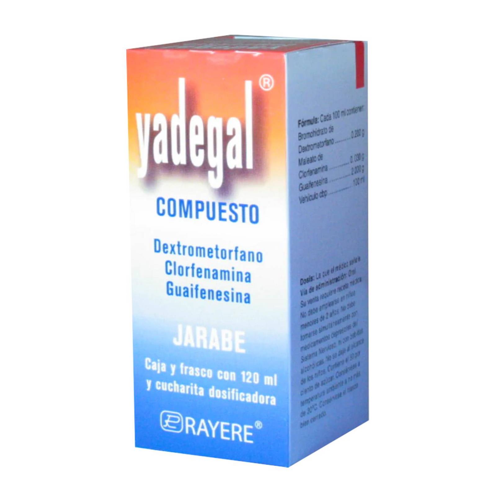 Jarabe Yadegal Compuesto 120 ml 