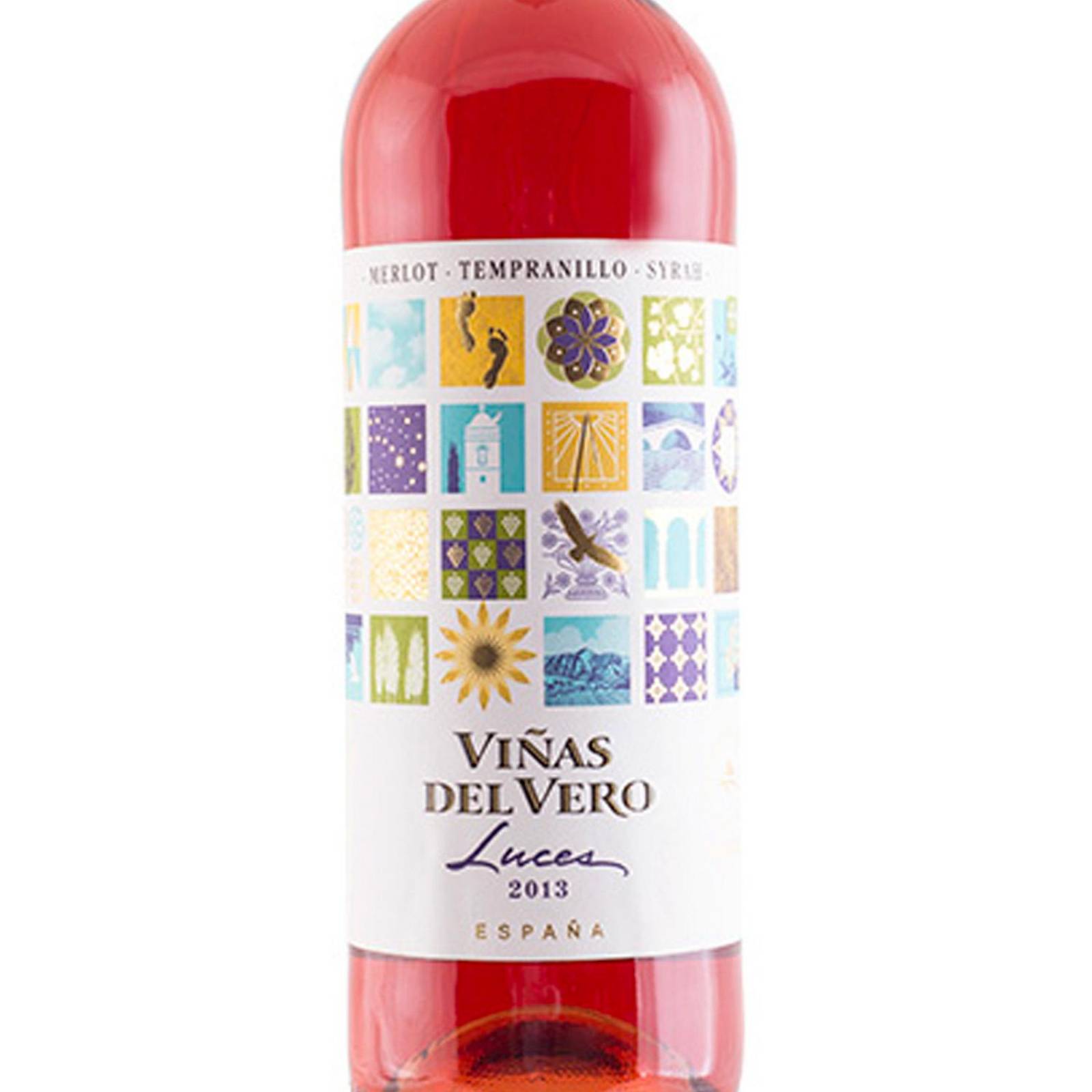 Pack de 2 Vino Rosado Viñas Del Vero Luces 750 ml