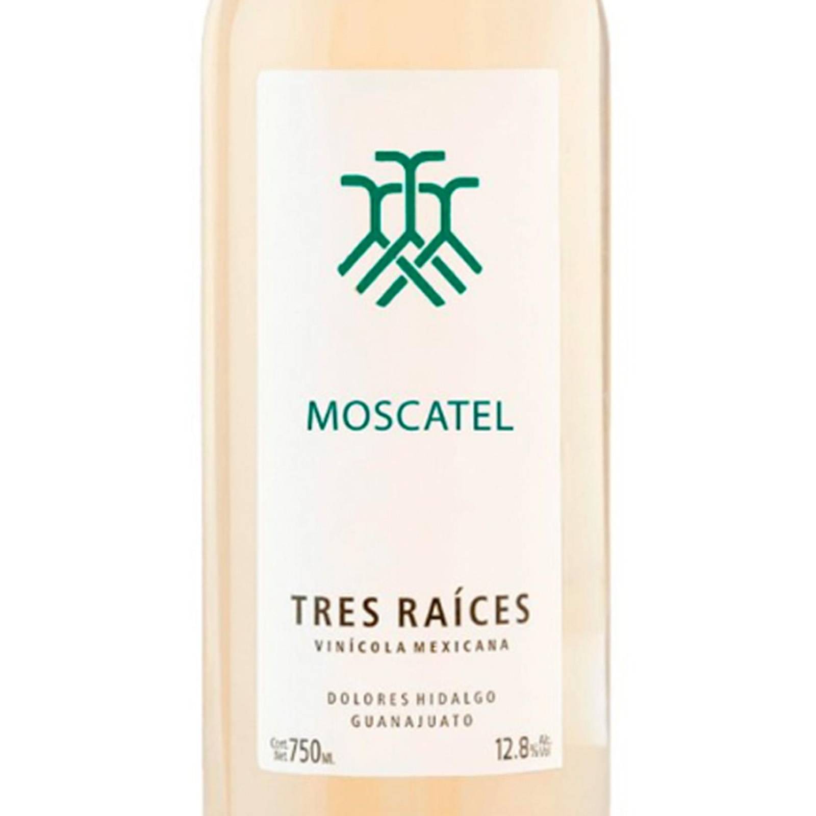 Vino Blanco Tres Raíces Moscatel 750 ml 