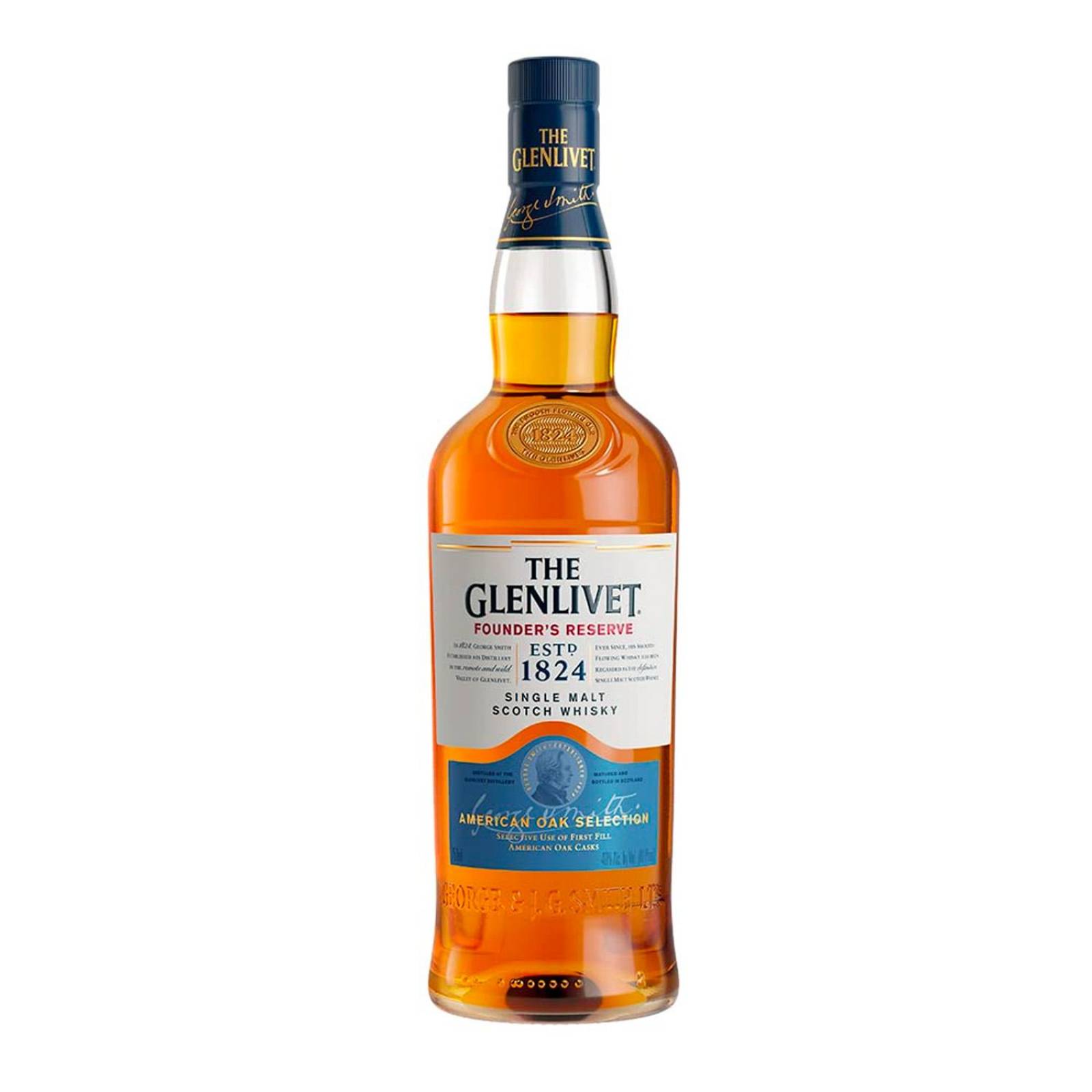 Pack de 12 Whisky The Glenlivet Founders Reserve 700 ml 
