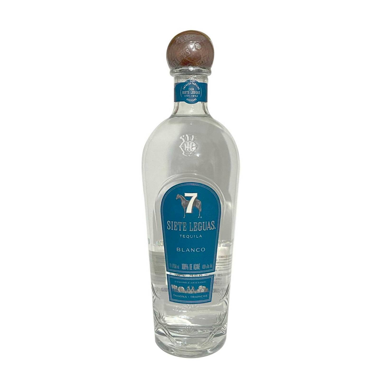 Pack de 4 Tequila 7 Leguas Blanco 1.75 L 