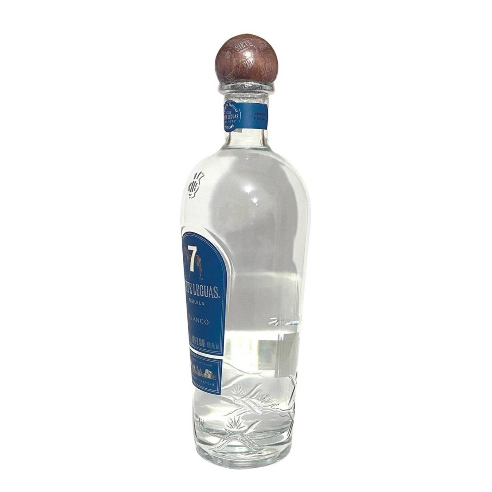 Pack de 4 Tequila 7 Leguas Blanco 1.75 L 