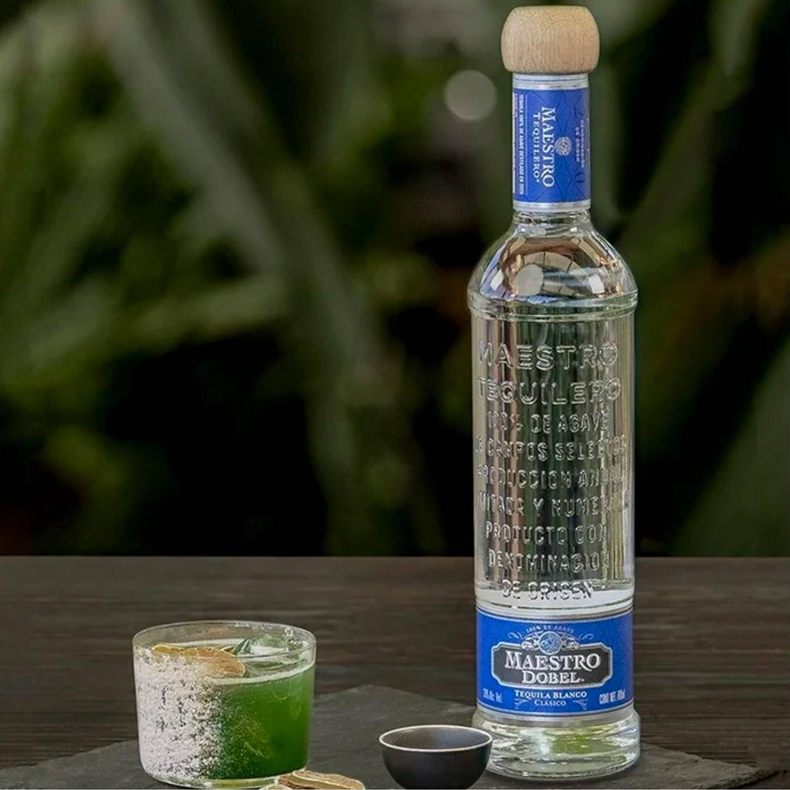 Paquete de 3 Tequila Maestro Dobel Blanco 200 ml 