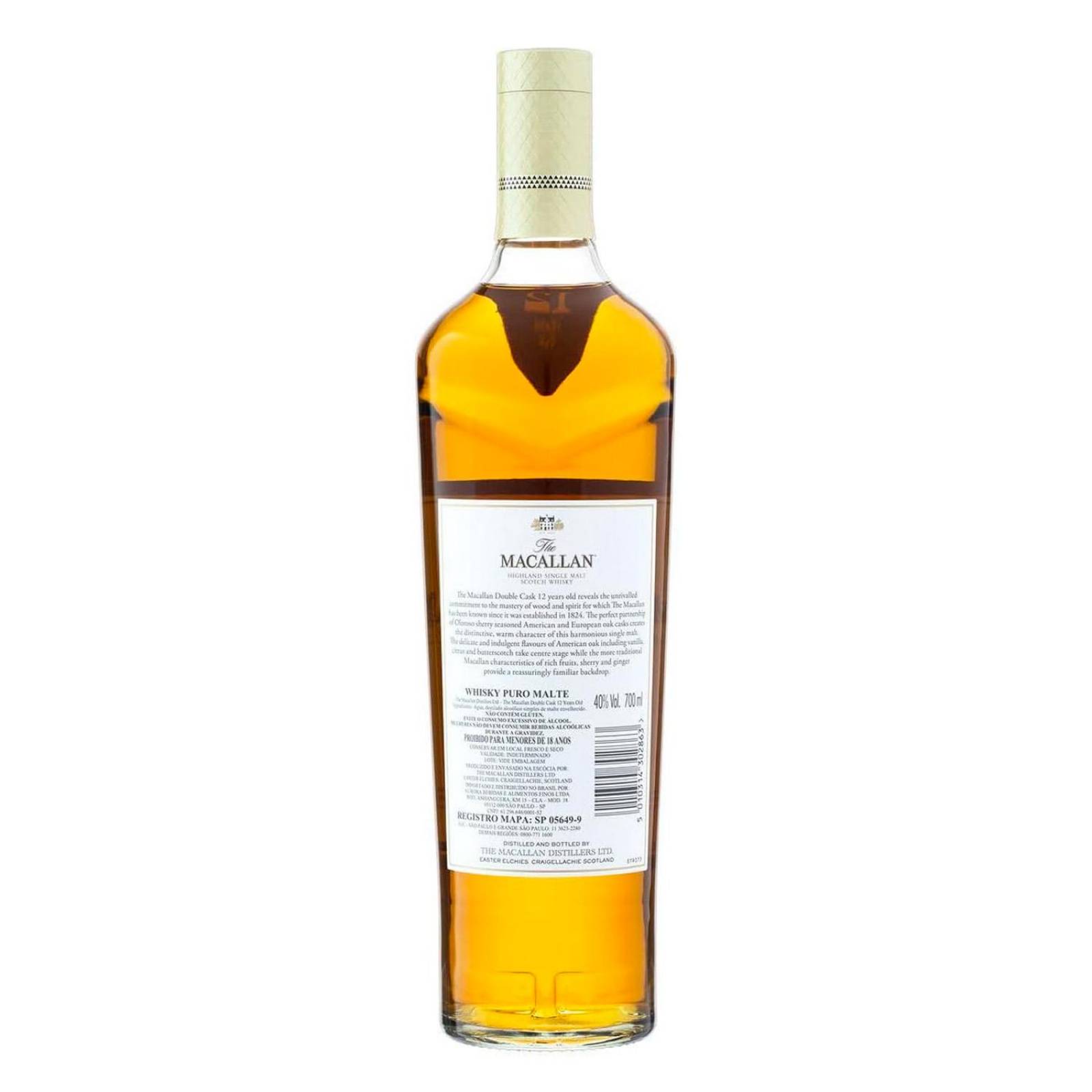 Whisky The Macallan Single Malt 12 Años Double Cask 1.75 L 