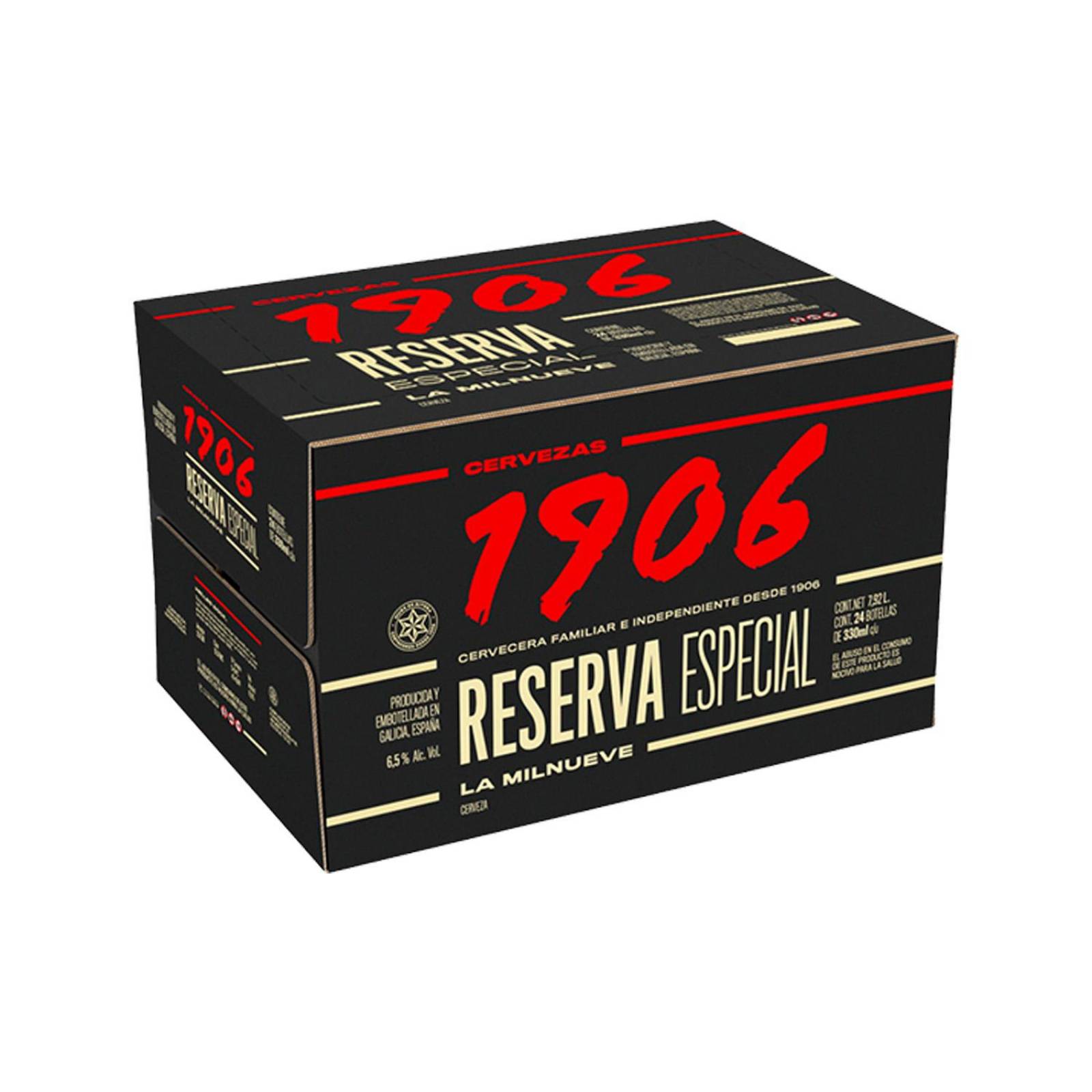 Pack de 24 Cerveza Galicia 1906 Reserva Especial 330 ml