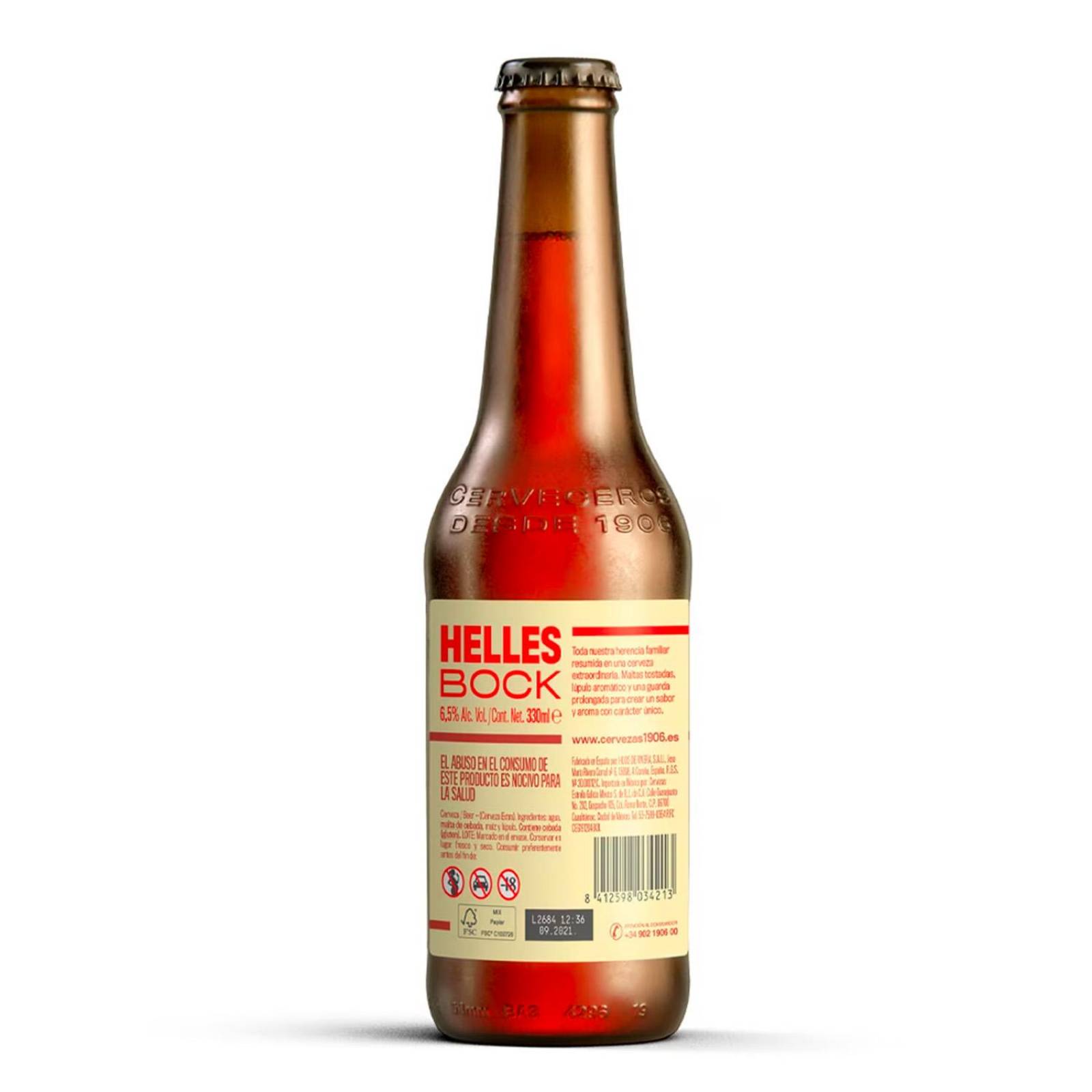 Pack de 24 Cerveza Galicia 1906 Reserva Especial 330 ml