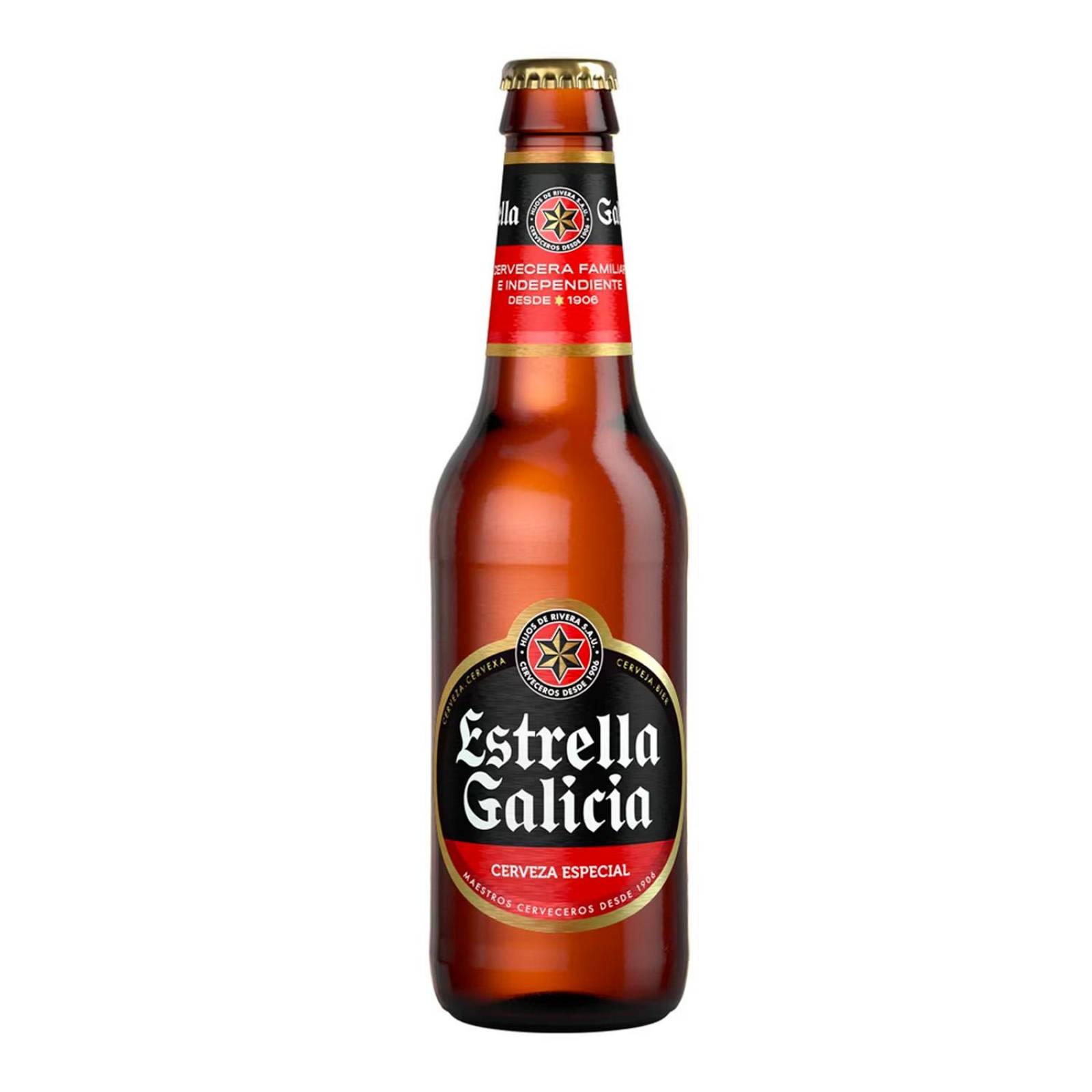 Pack de 24 Cerveza Estrella Galicia Especial 330 ml 