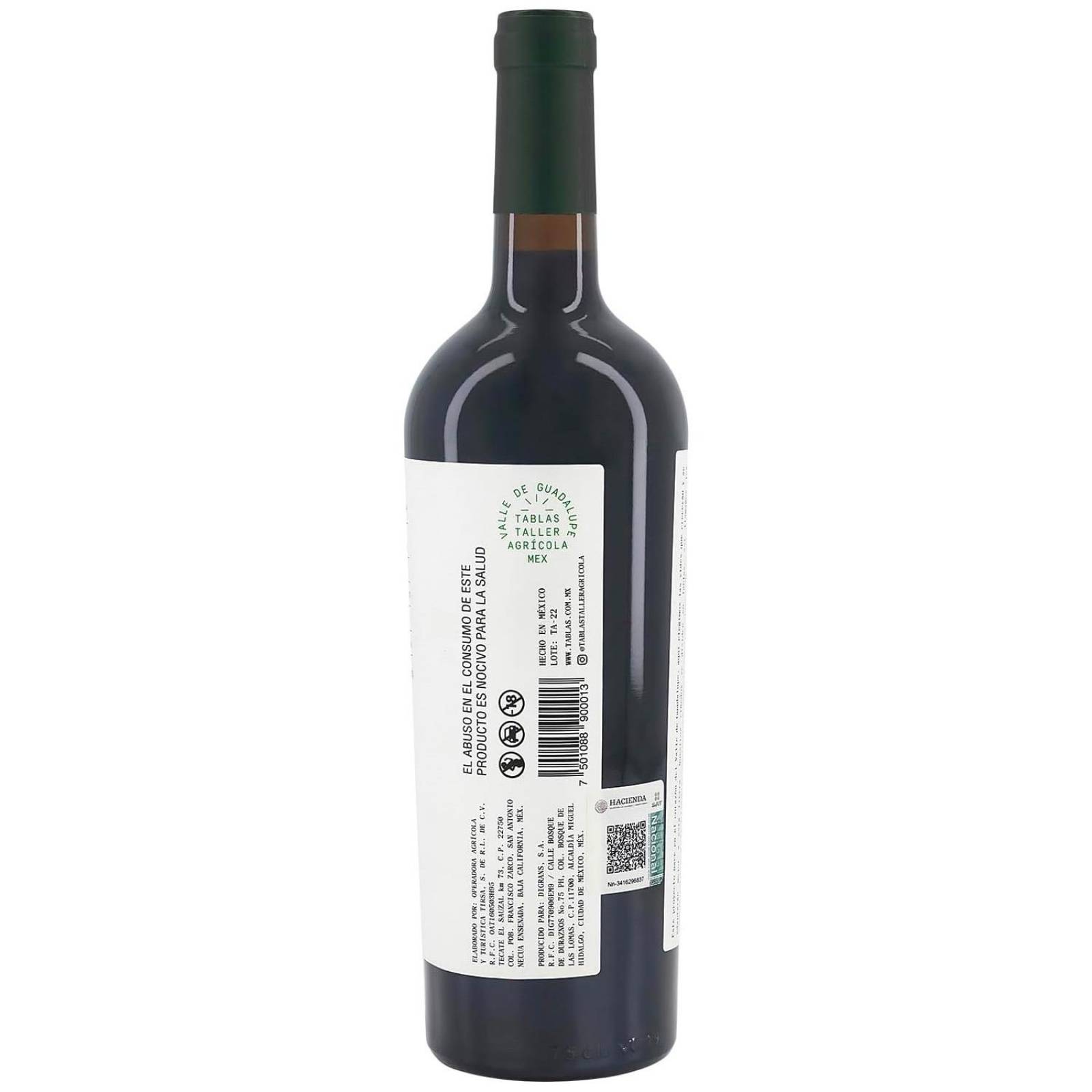 Pack de 2 Vino Tinto Tablas Alianza 75 Aniversario 750 ml 