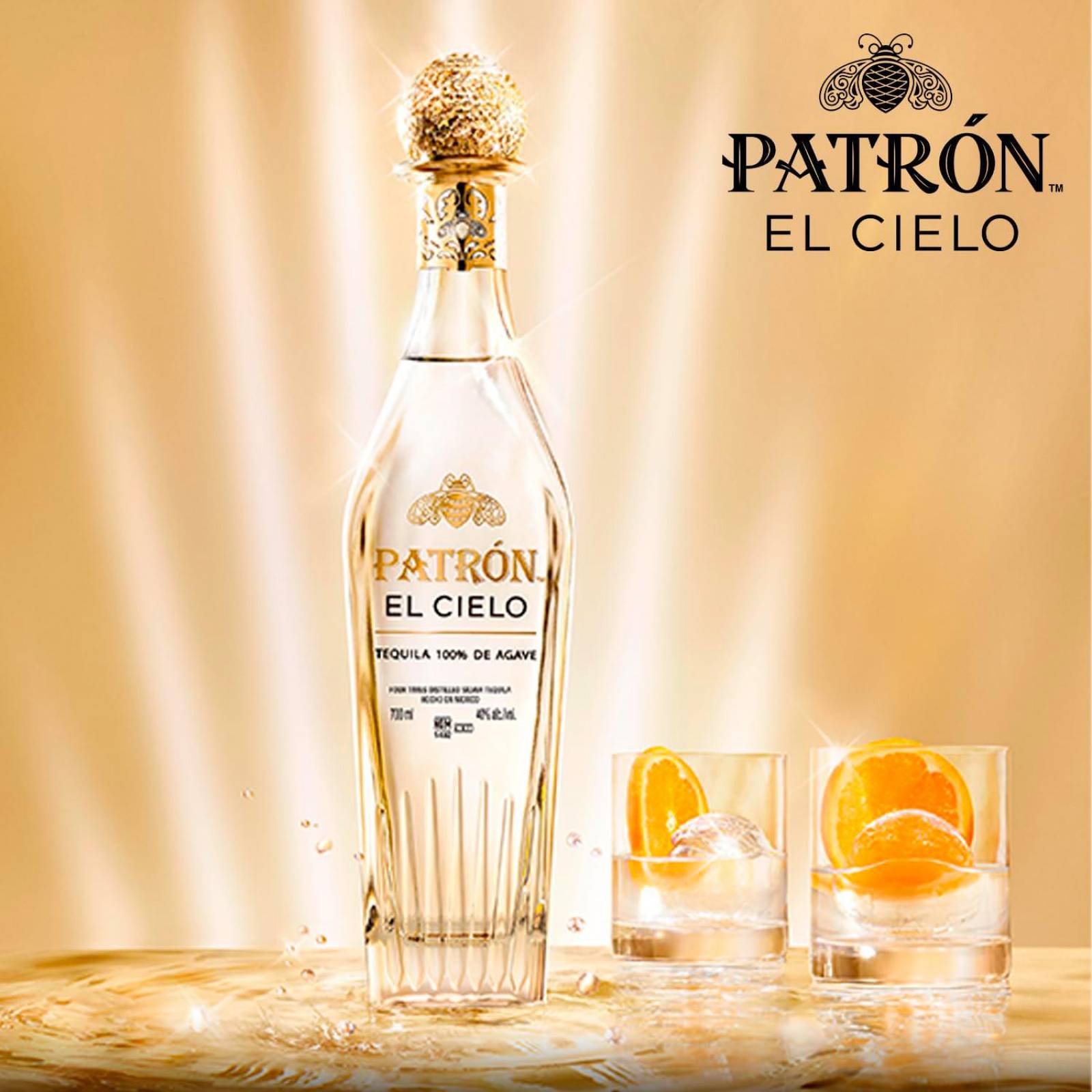 Pack de 12 Tequila Patrón El Cielo 700 ml 