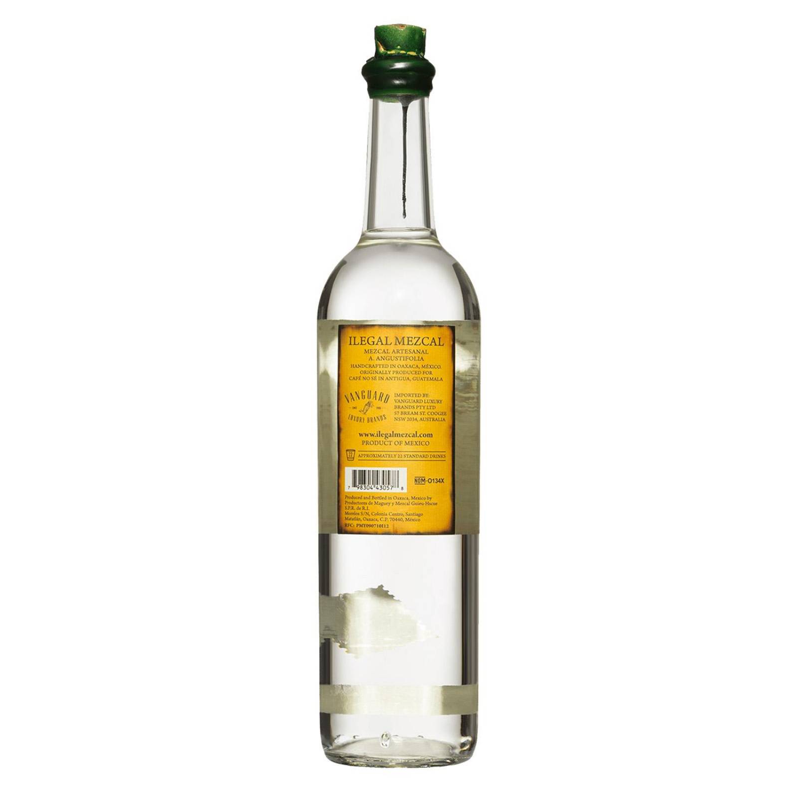 Pack de 2 Mezcal Ilegal Joven 700 ml 