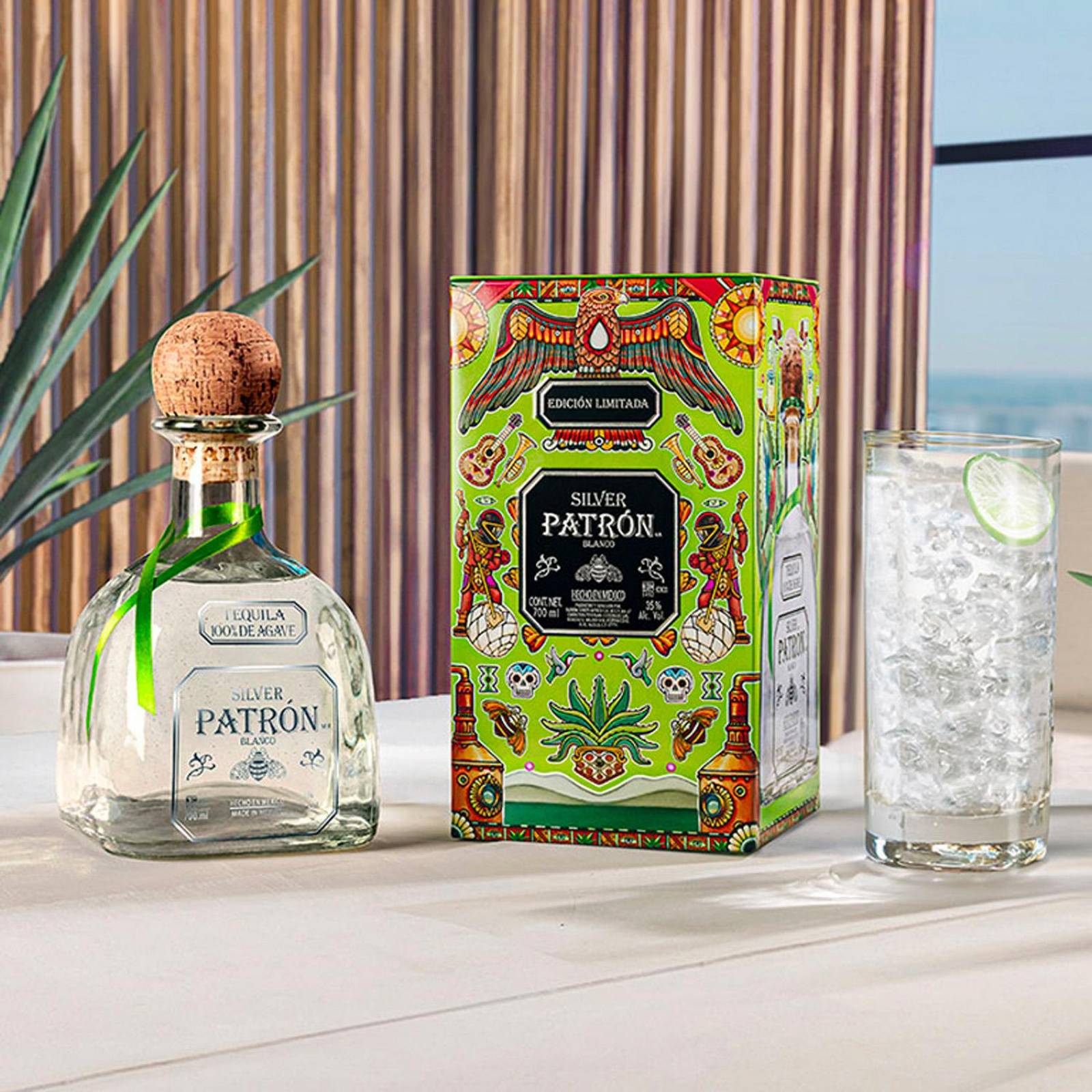 Pack de 2 Tequila Patrón Silver Edicion Sergio Perez 700 ml 