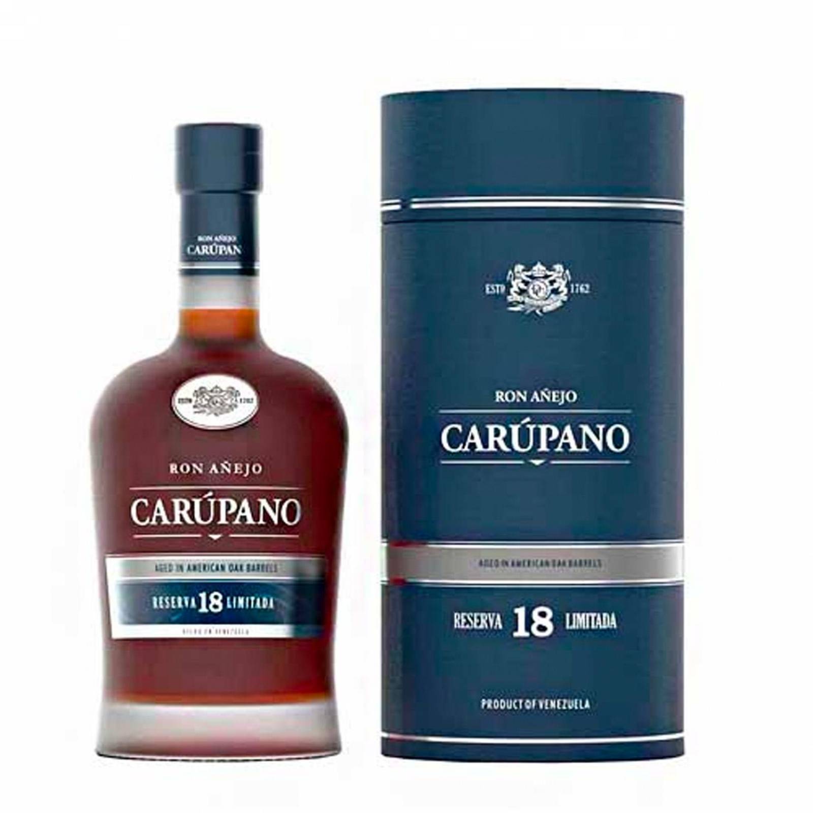 Ron Carúpano Añejo Reserva 18 Limitada 750 ml 