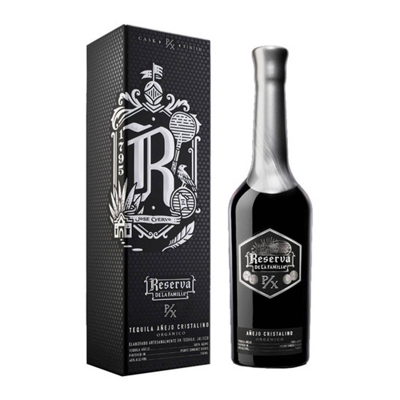 Tequila Reserva La Familia PX Añejo Cristalino Orgánico 700 ml