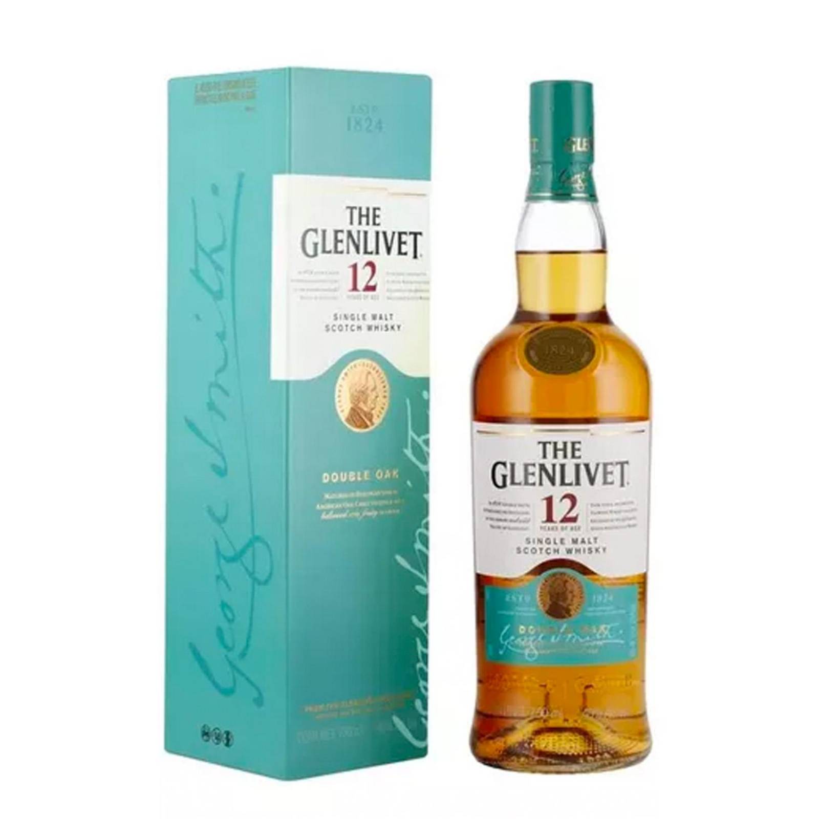 Whisky The Glenlivet 12 años 700 ml 