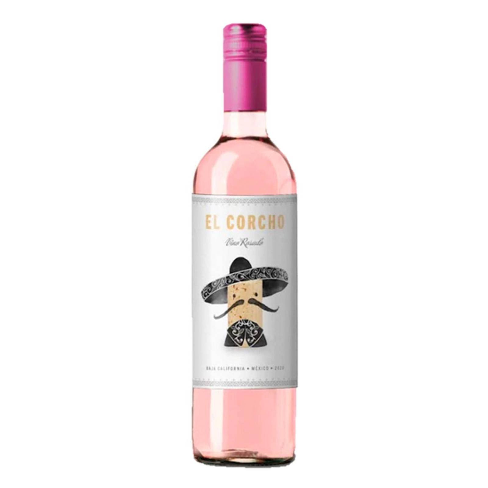 Pack de 2 Vino Rosado El Corcho 750 ml 