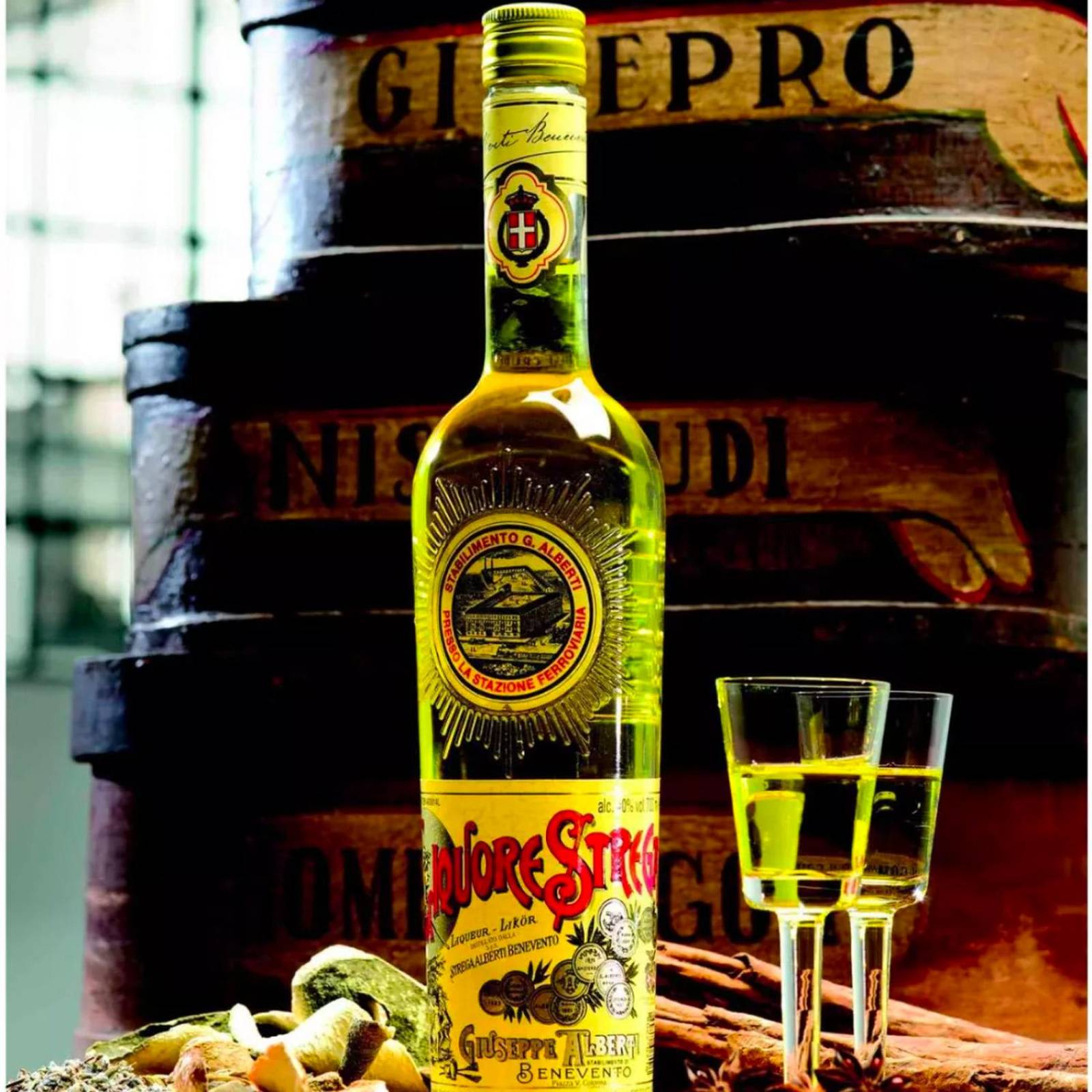 Pack de 4 Licor Strega 700 ml 