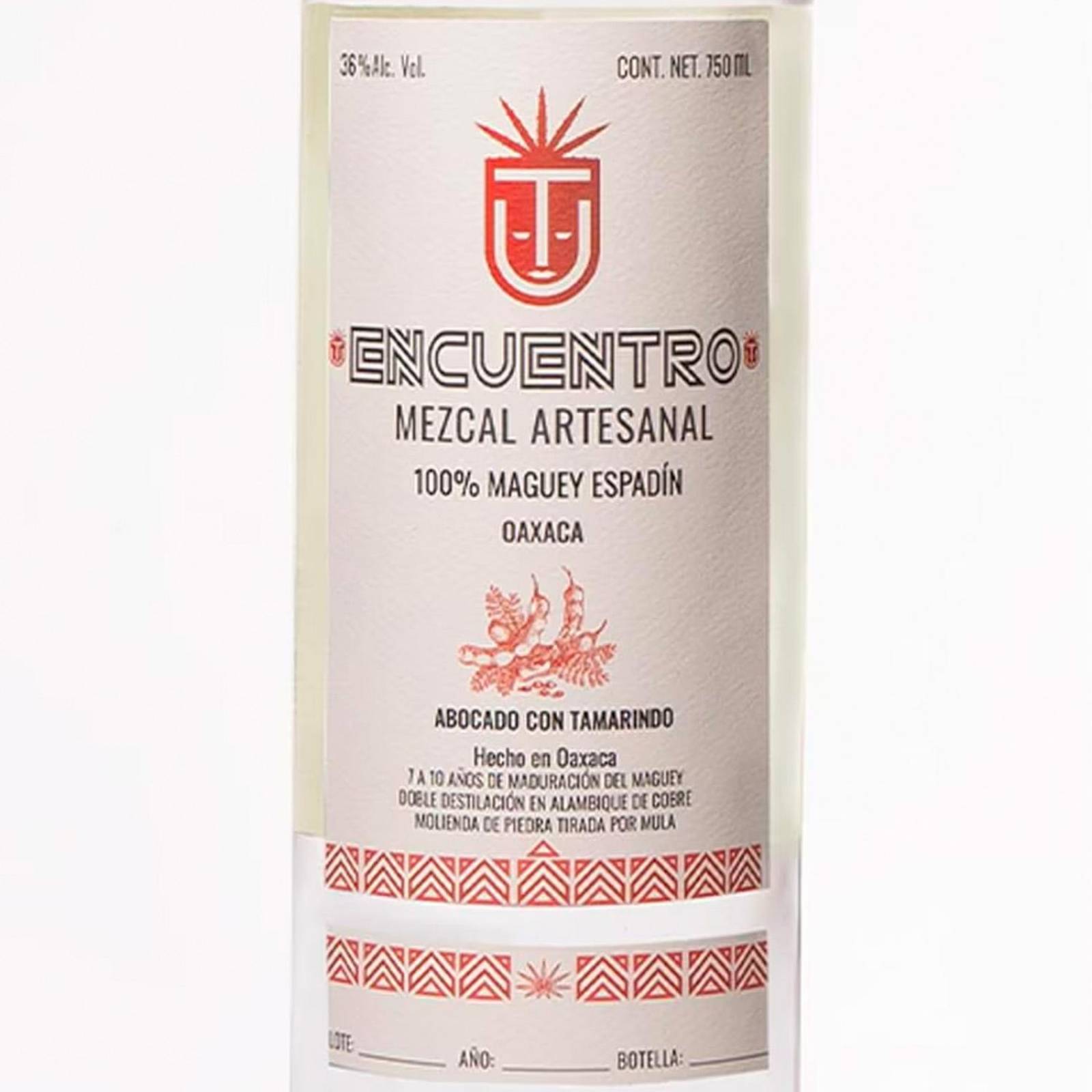 Mezcal Encuentro Joven Abocado con Tamarindo 750 ml 