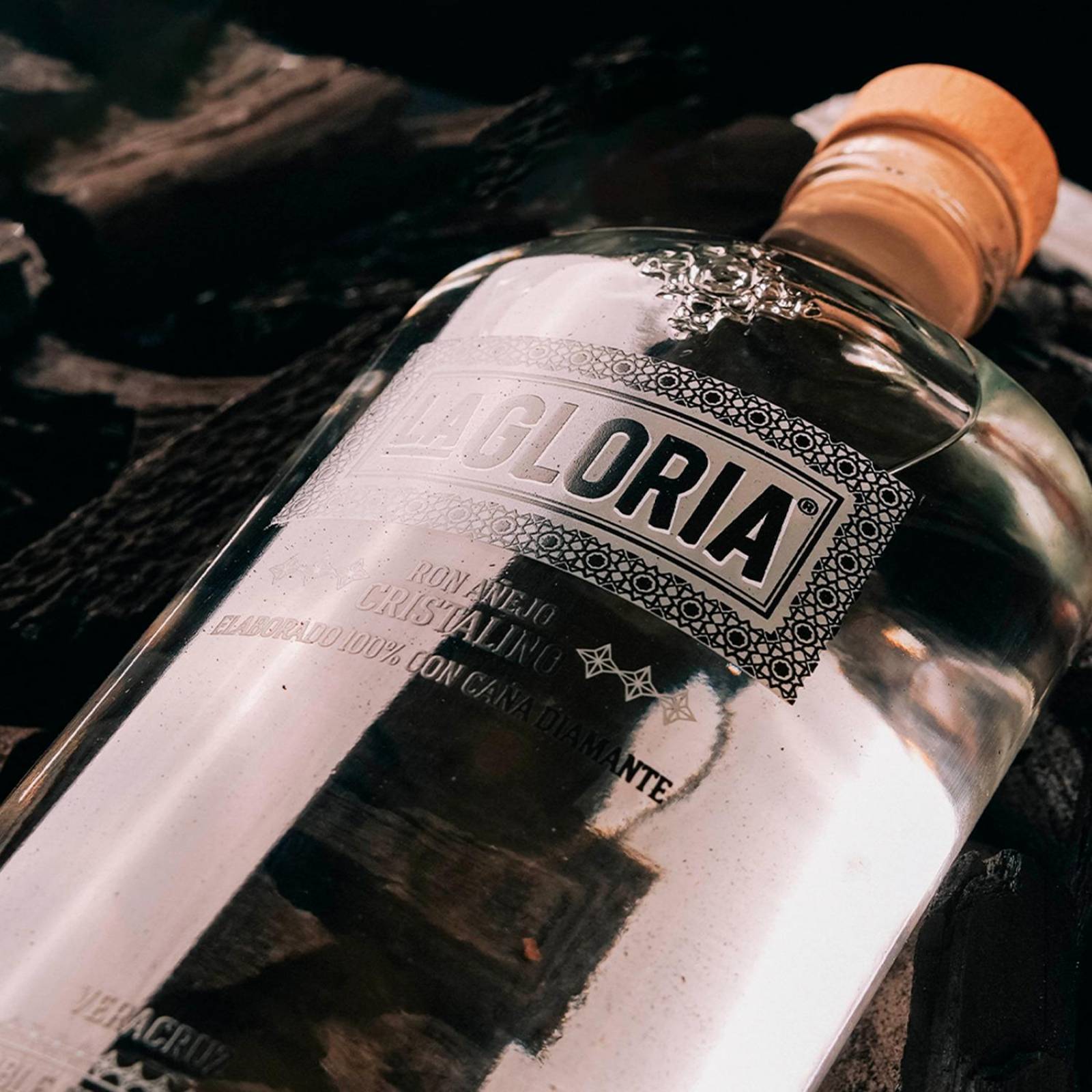 Ron La Gloria Añejo Cristalino 750 ml 