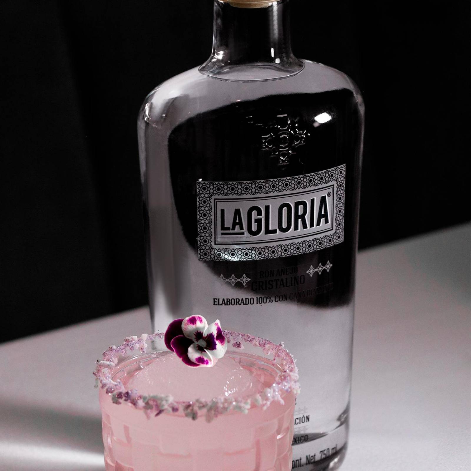 Ron La Gloria Añejo Cristalino 750 ml 