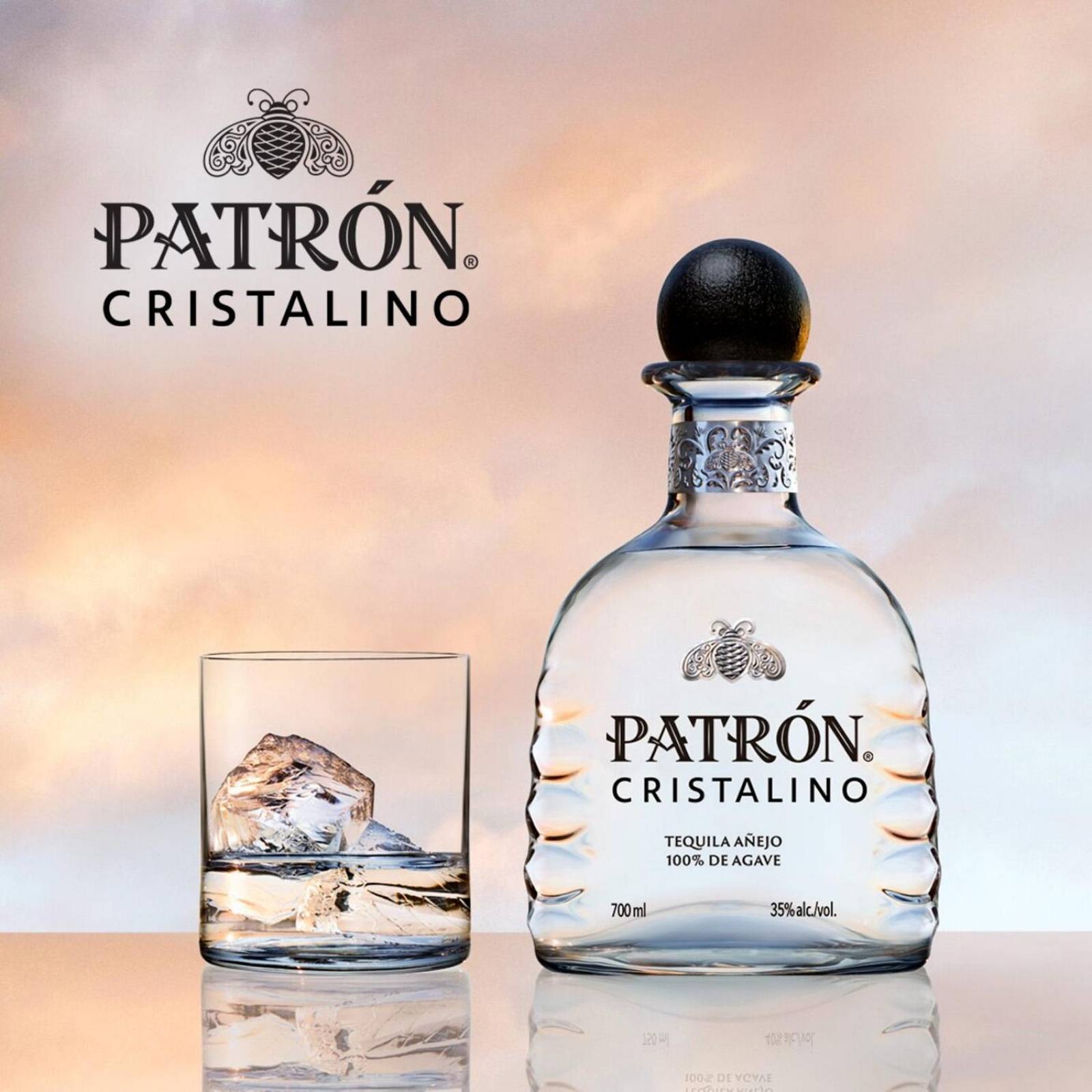 Tequila Patrón Cristalino Añejo 700 ml 