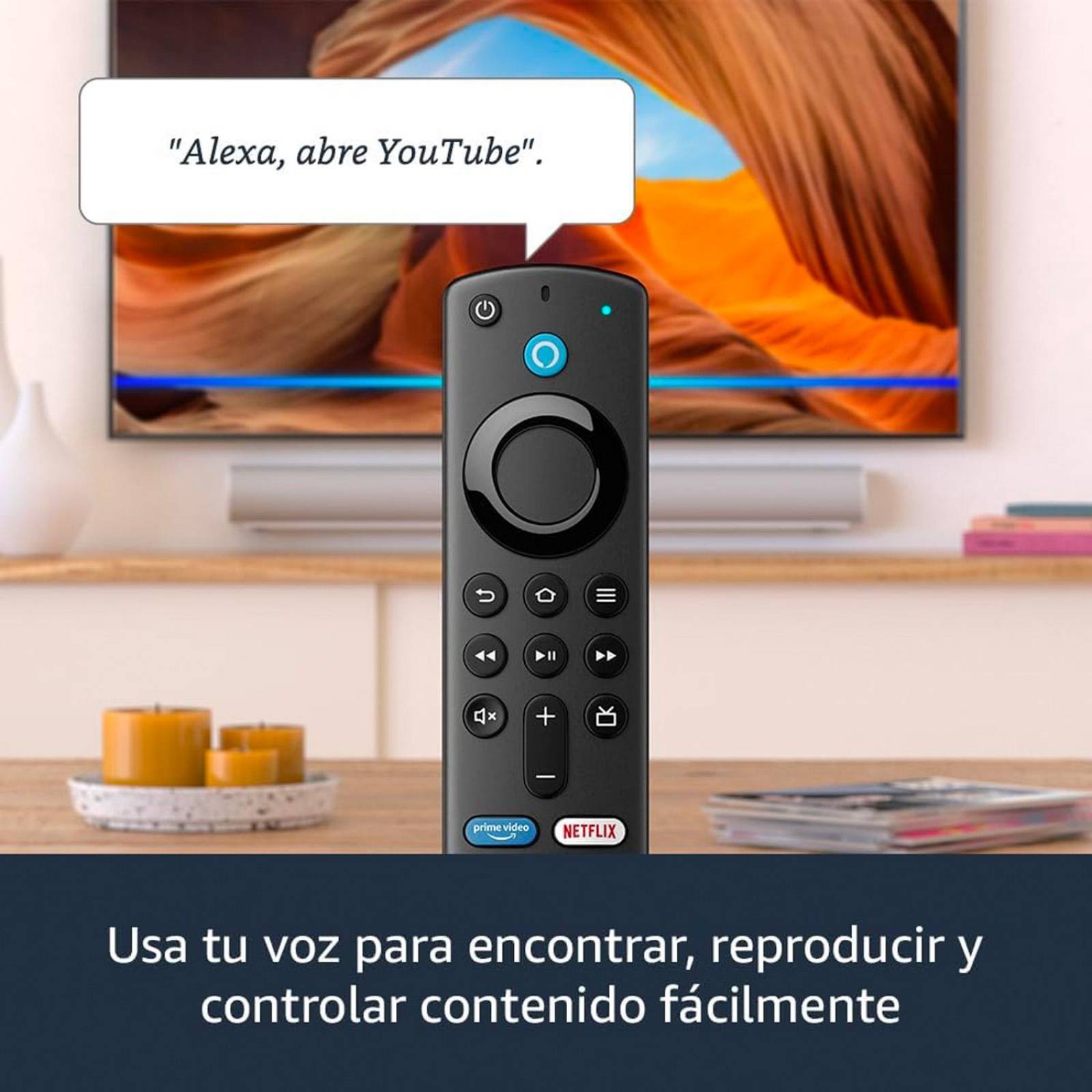 Firetv Contenido 4k Amazon Prime Video Fire TV Stick 4K Con Alexa