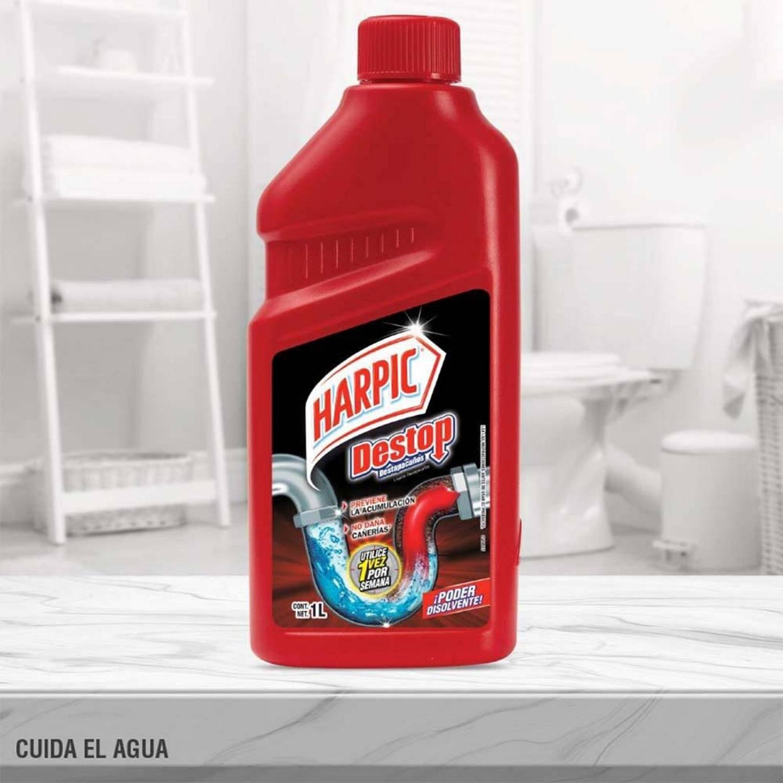 Líquido Destapacaños Harpic Destop 1 L 