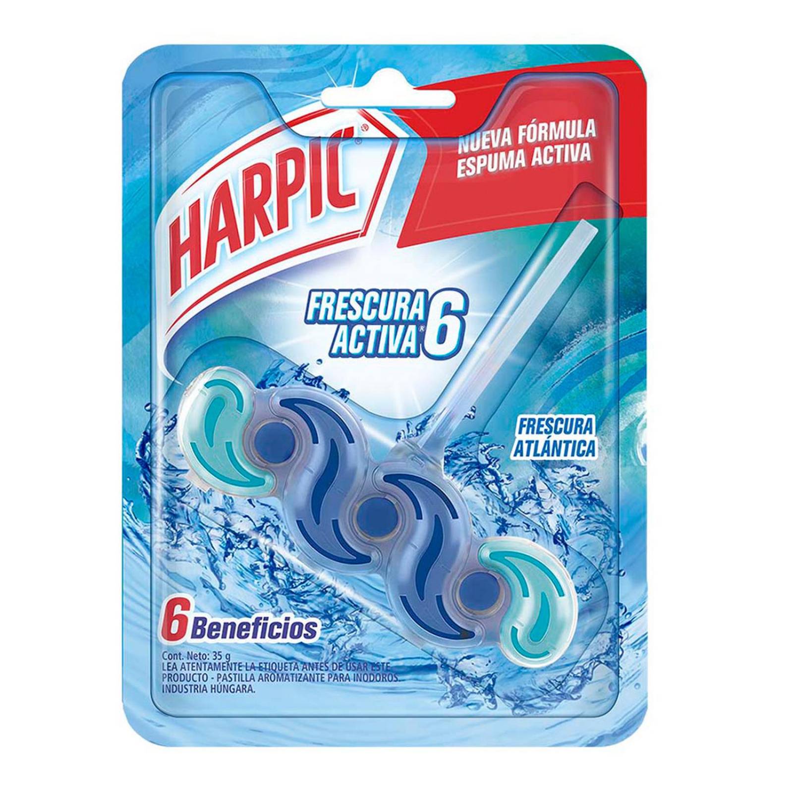 Canastilla Harpic para Inodoro Frescura Atlántica 35 g