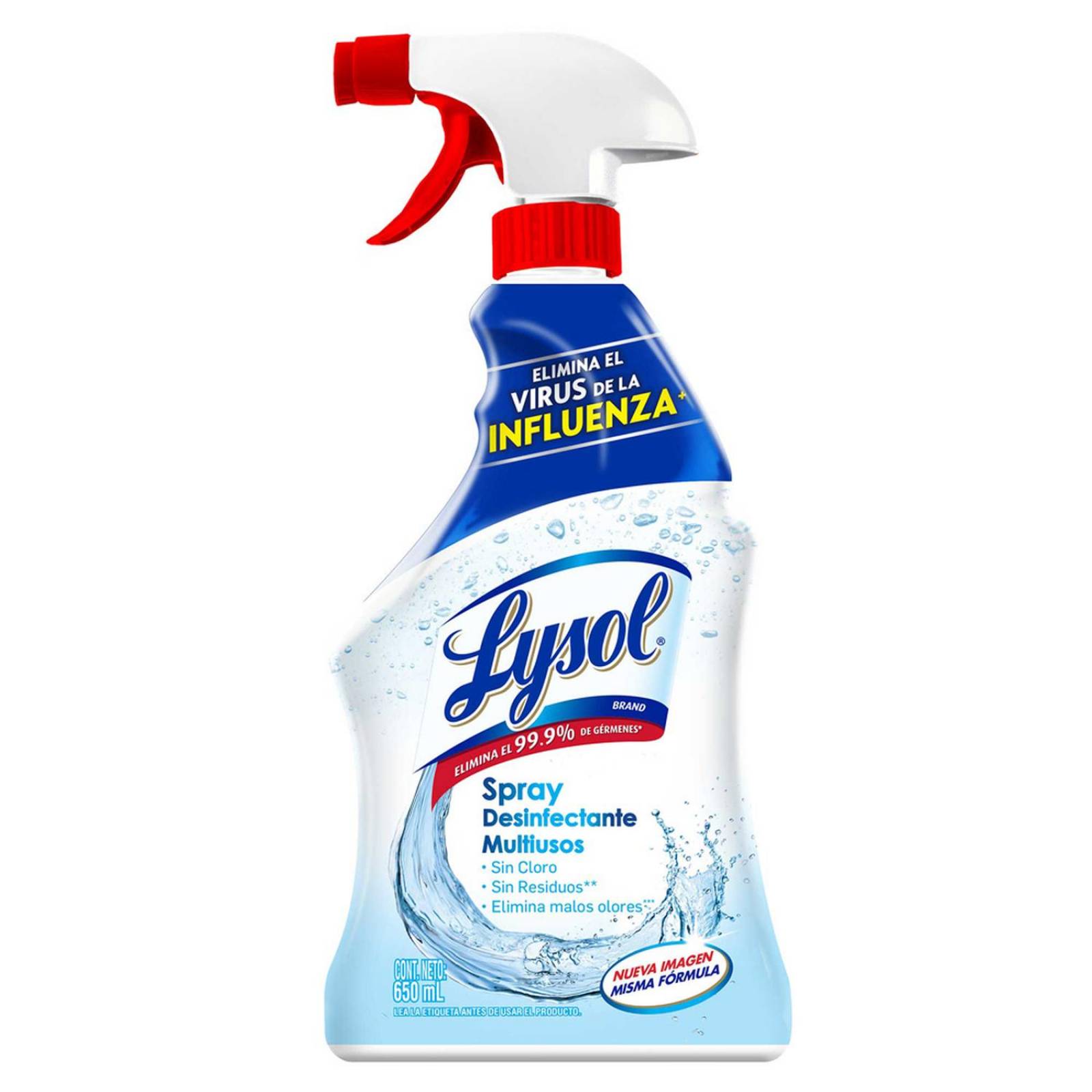 Desinfectante Multiusos Lysol en Spray 650 ml