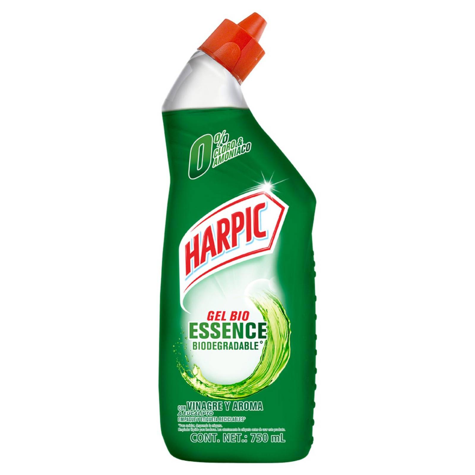 Desinfectante Harpic para Inodoros Gel Bio Essence 750 ml