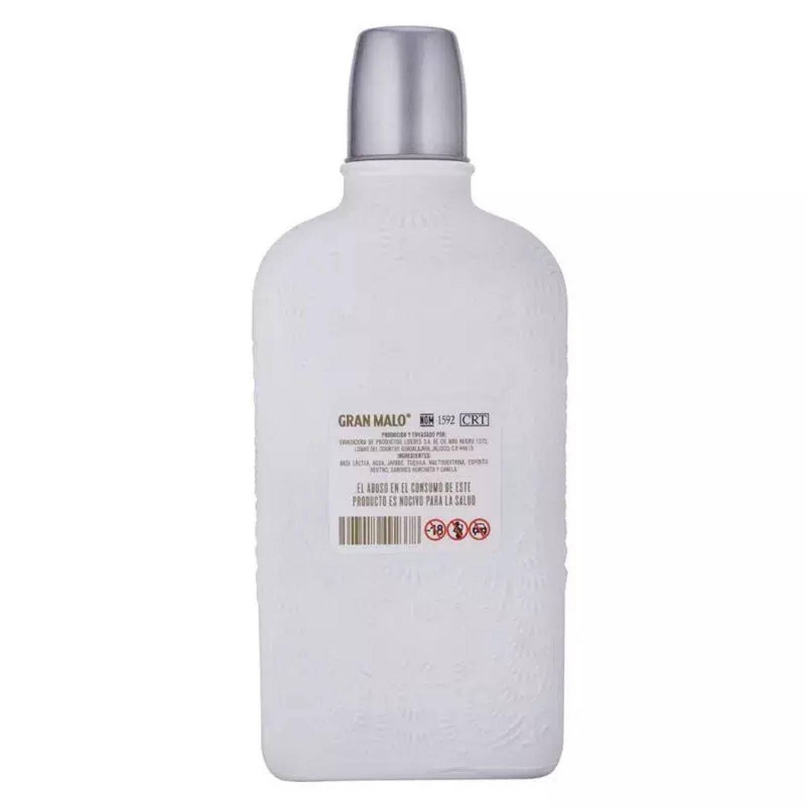 Pack de 2 Licor con Tequila Gran Malo Horchata 750 ml 