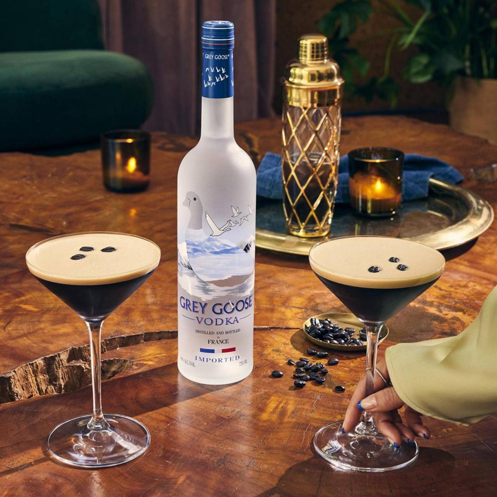 Paquete de 3 Vodka Grey Goose 750 ml 