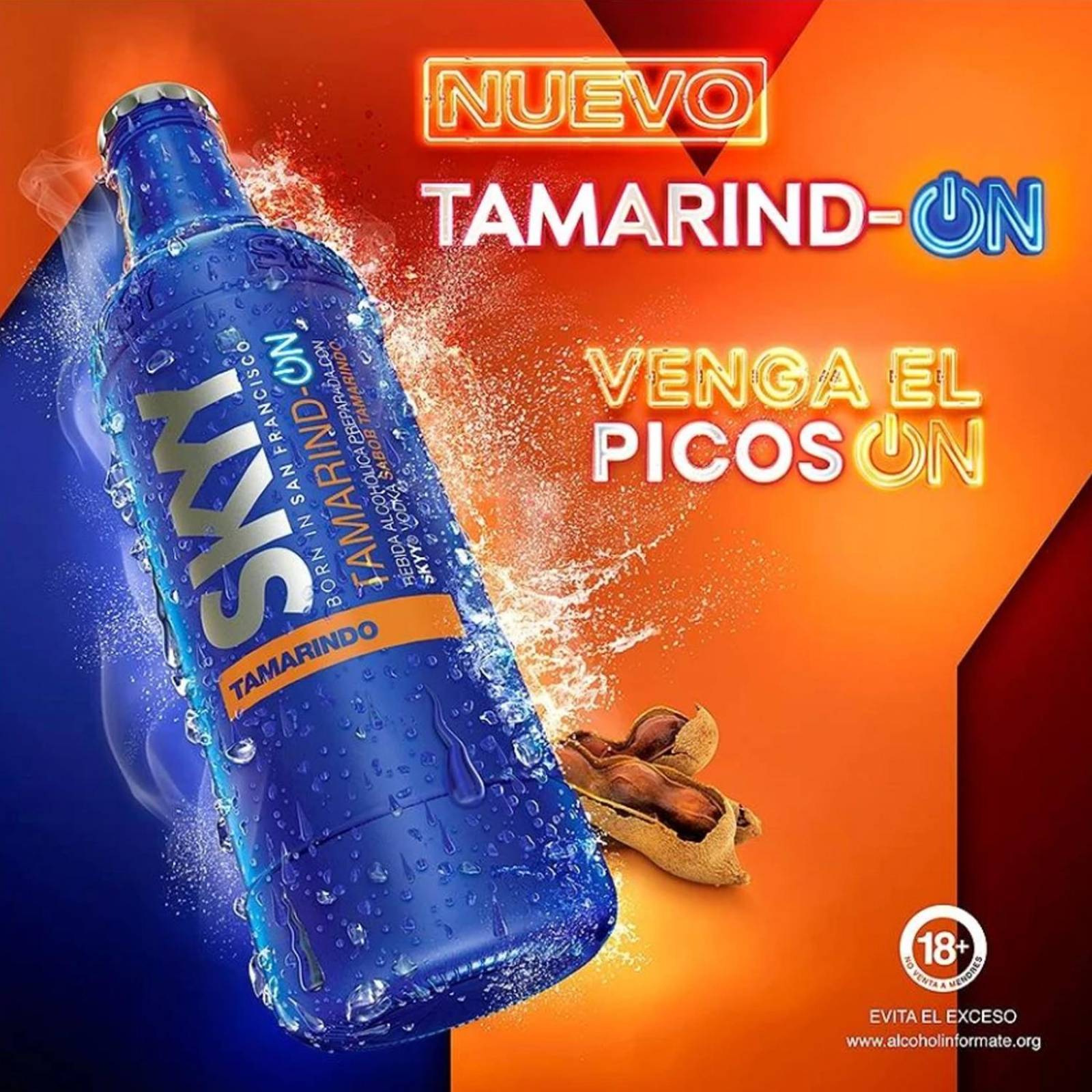 Bebida Preparada Skyy Tamarindo 275 ml 