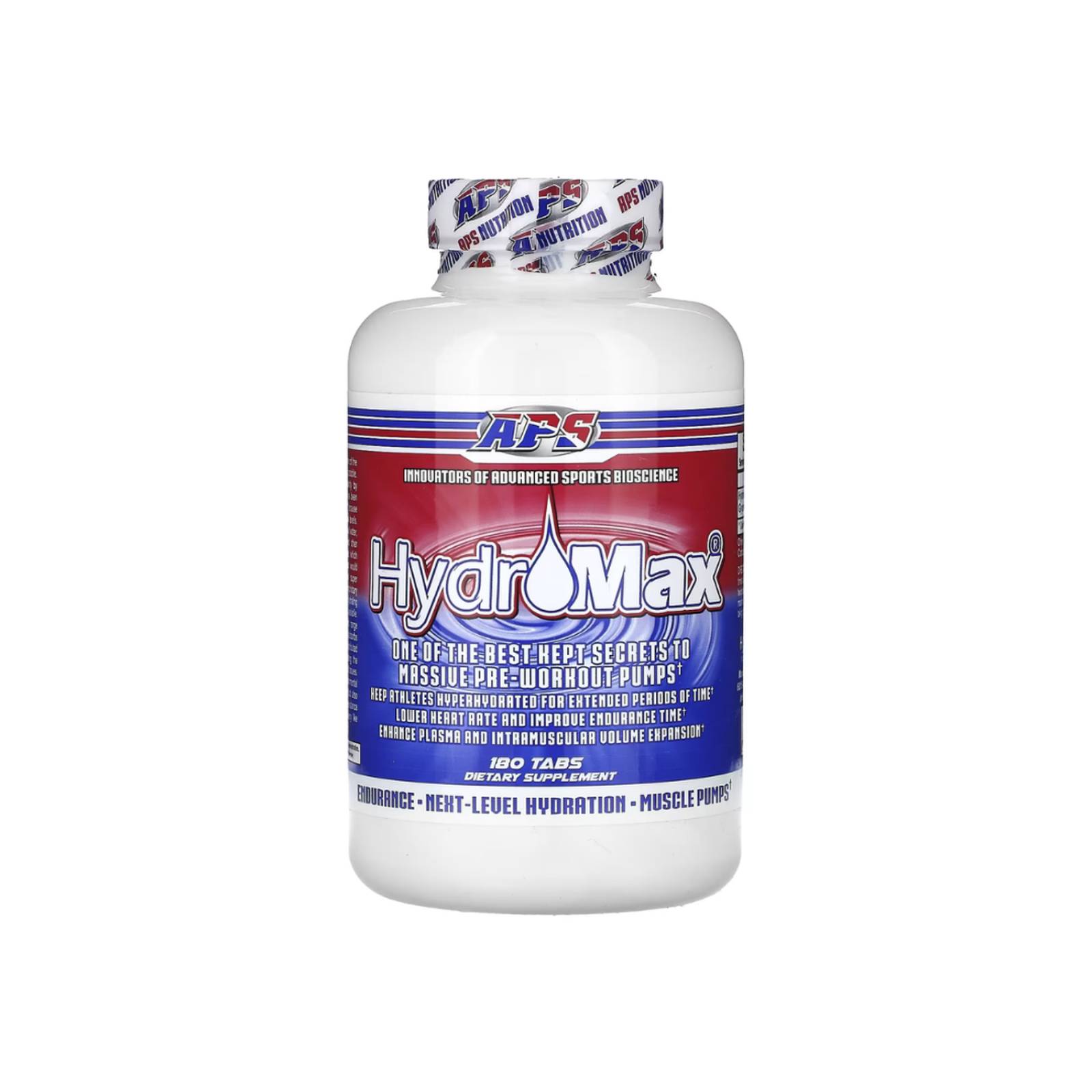 Pre entrenamiento APS NUTRITION HYDROMAX 180 Tabs Glicerol 