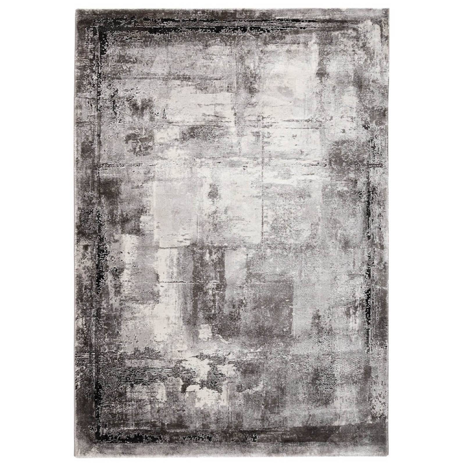 TAPETE DECORATIVO HOLGER GRIS POLIPROPILENO 120X180CM 200X290X1CM