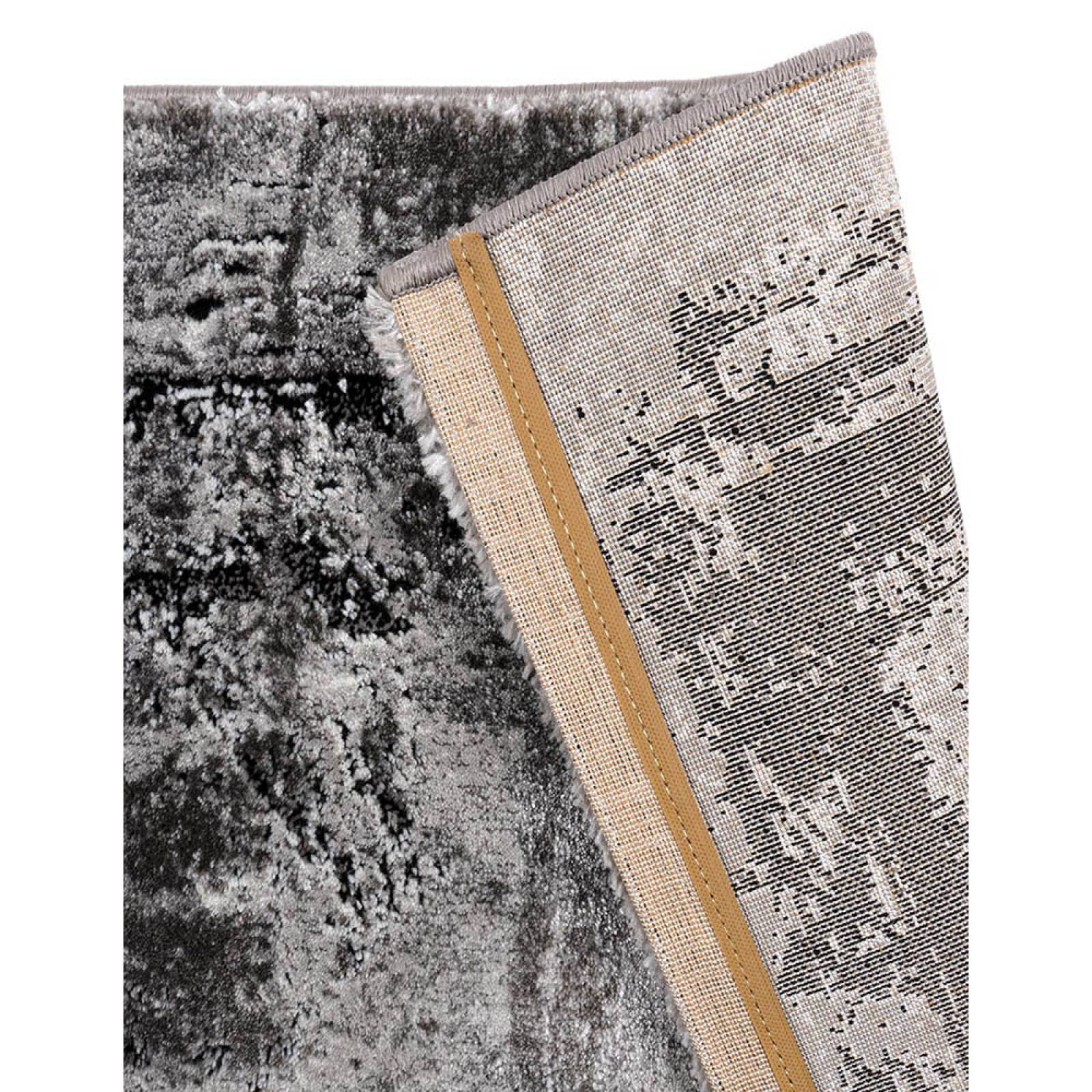 TAPETE DECORATIVO HOLGER GRIS POLIPROPILENO 120X180CM 200X290X1CM