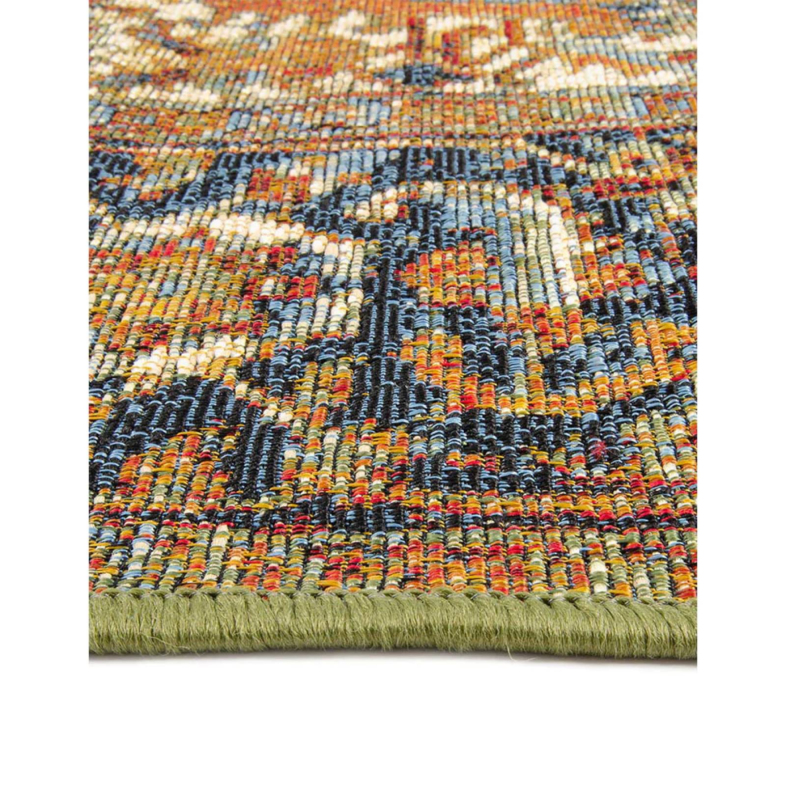 TAPETE DECORATIVO NJORD CHEDRON POLIPROPILENO 120X180CM Terracota 120X180X1CM