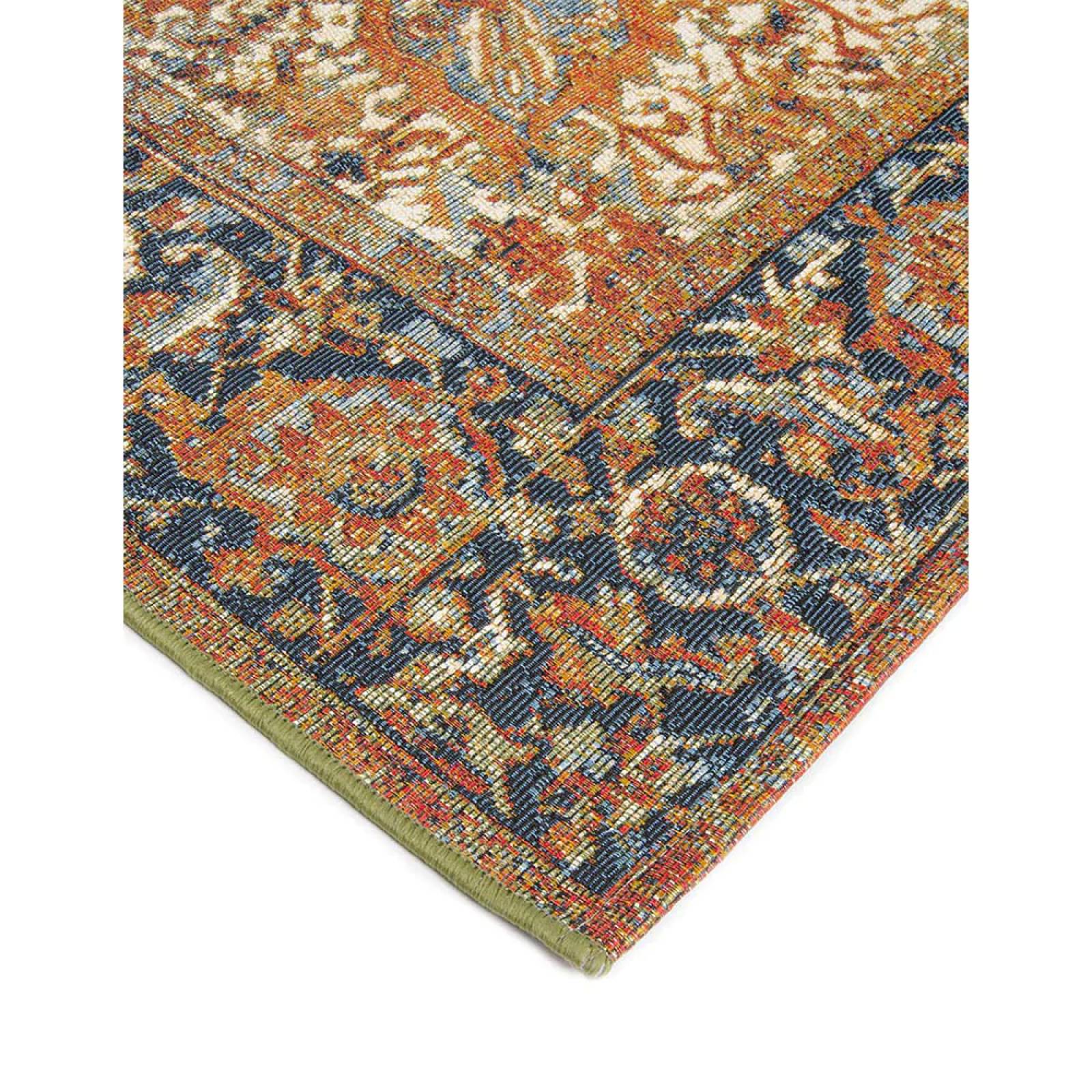 TAPETE DECORATIVO NJORD CHEDRON POLIPROPILENO 120X180CM Terracota 120X180X1CM