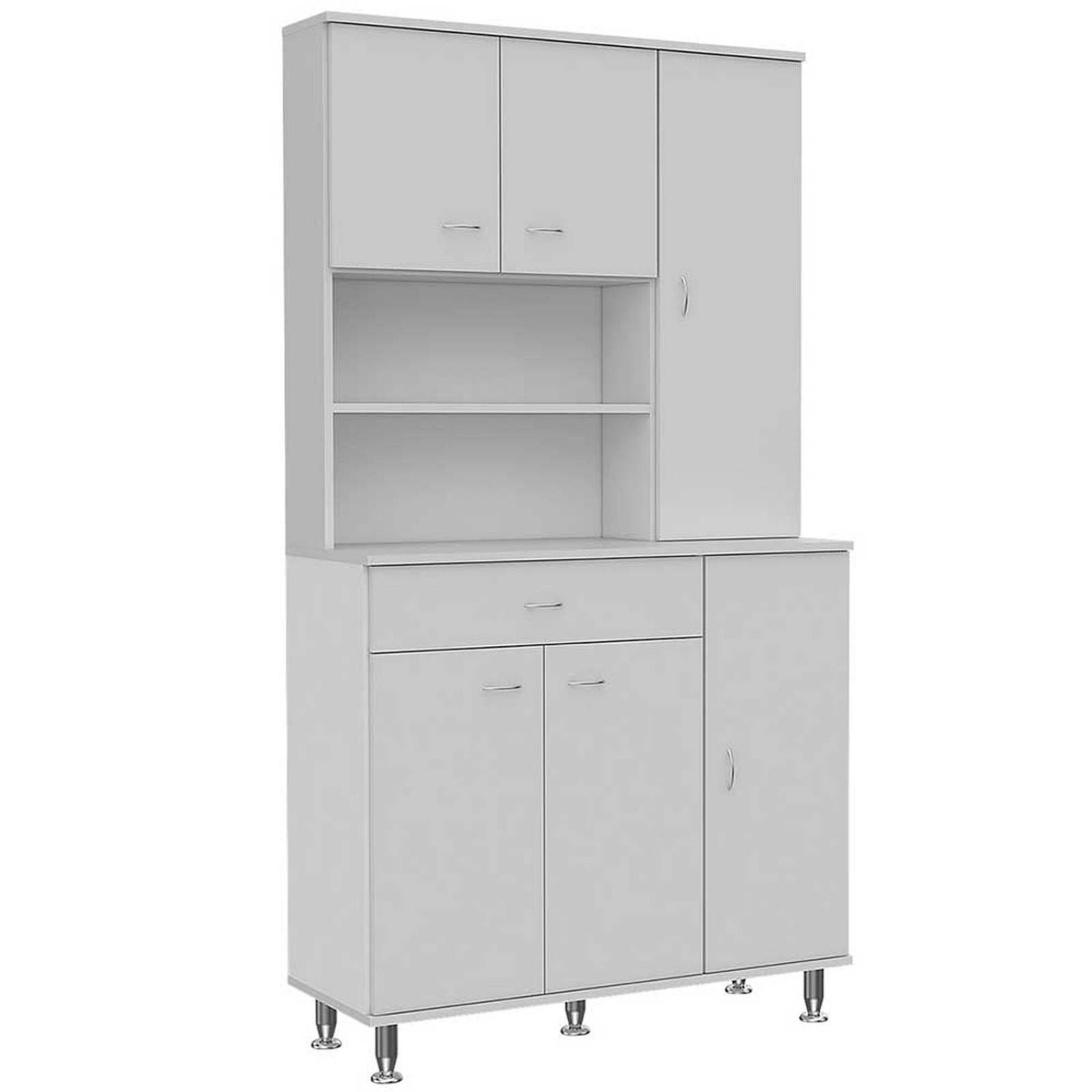 ALACENA COCINA KNUT BLANCA 90 90X35X169CM Blanco Melamina