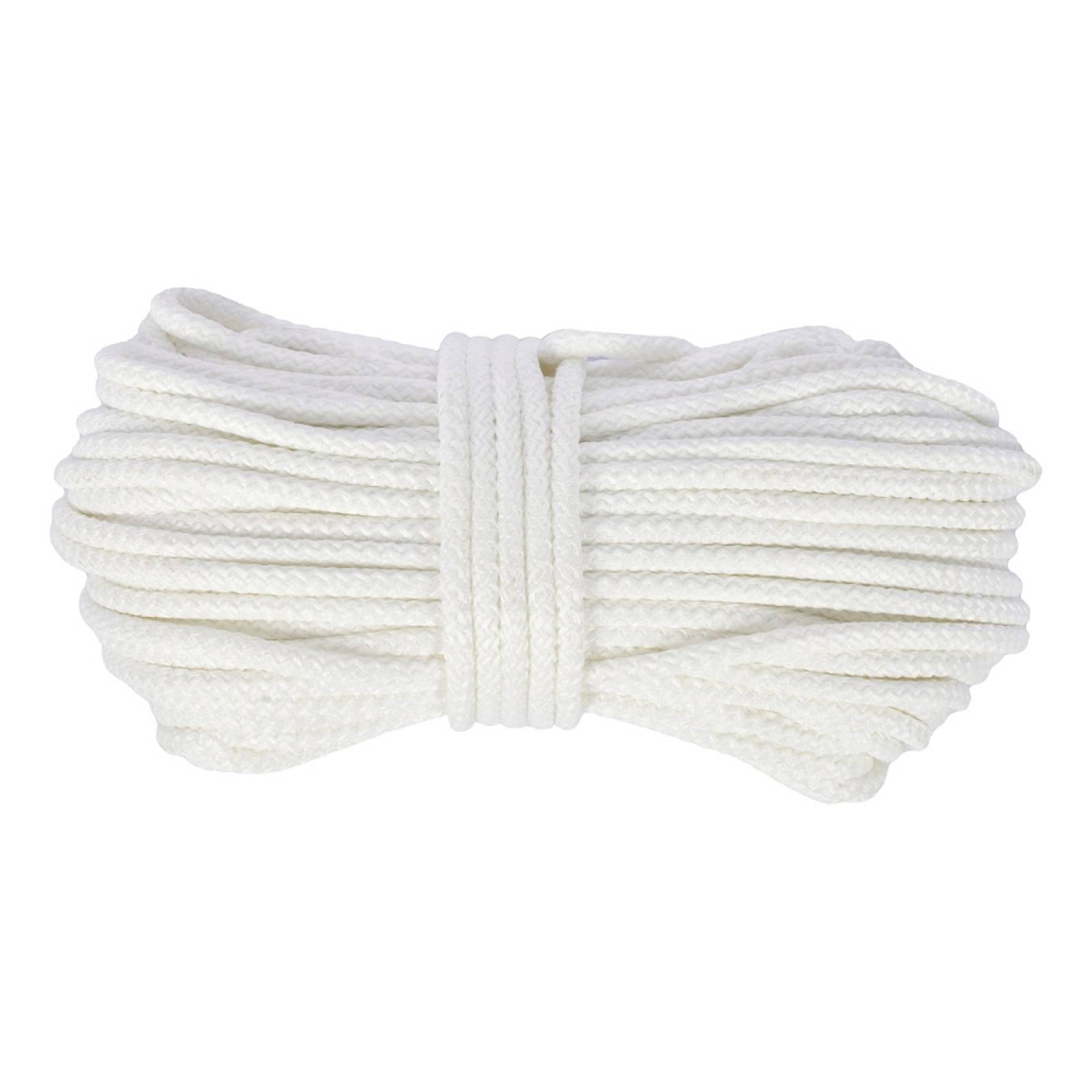 Cordón para cortinero de 20 m blanco