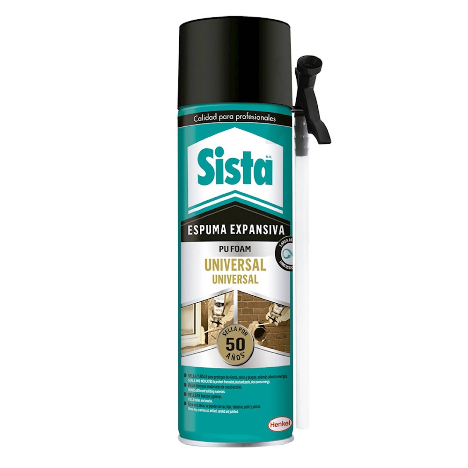 Sista espuma expansiva de poliuretano universal 500 ml