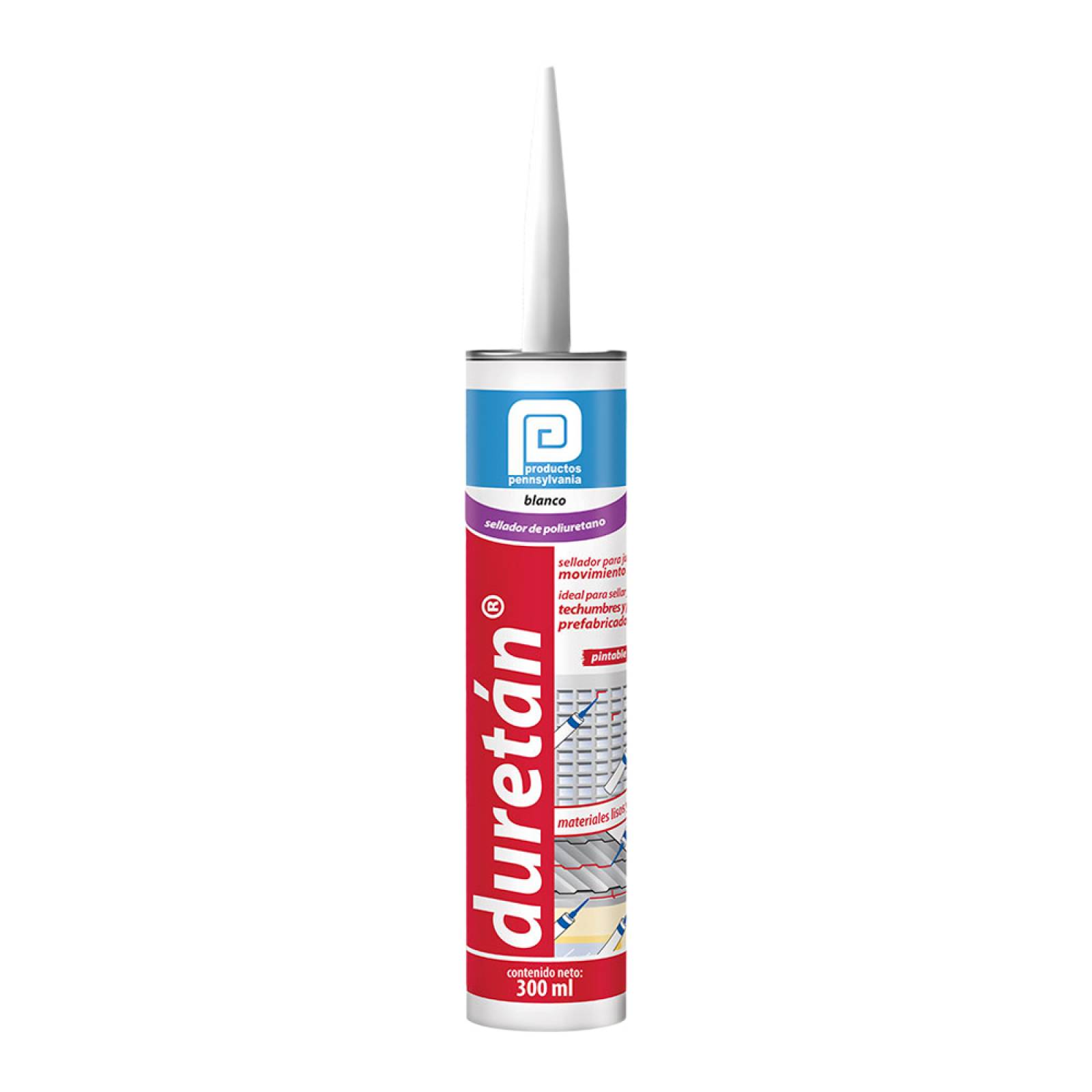 Sellador duretan blanco cartucho 300 ml